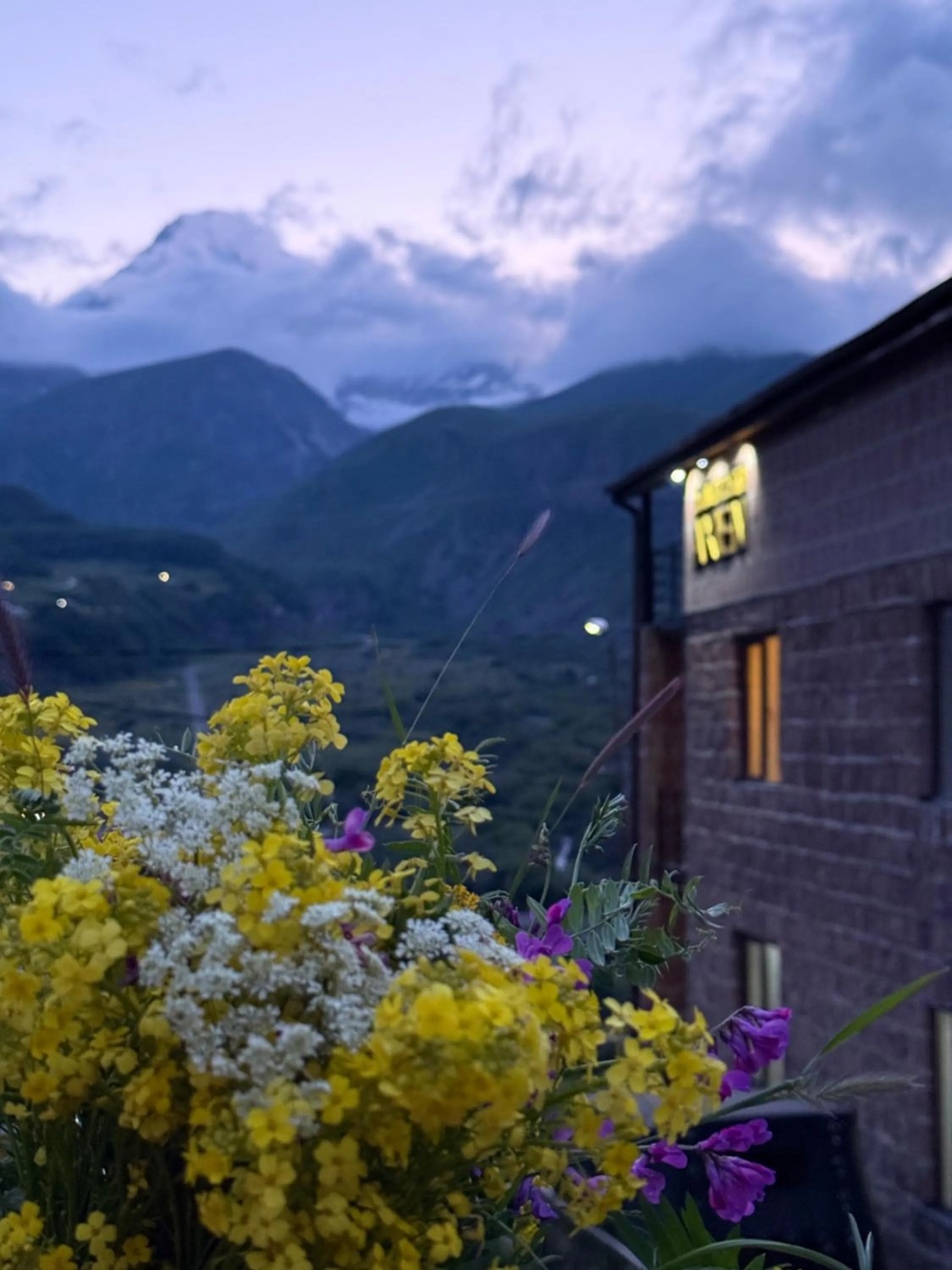 Property building in Hotel Axien Kazbegi