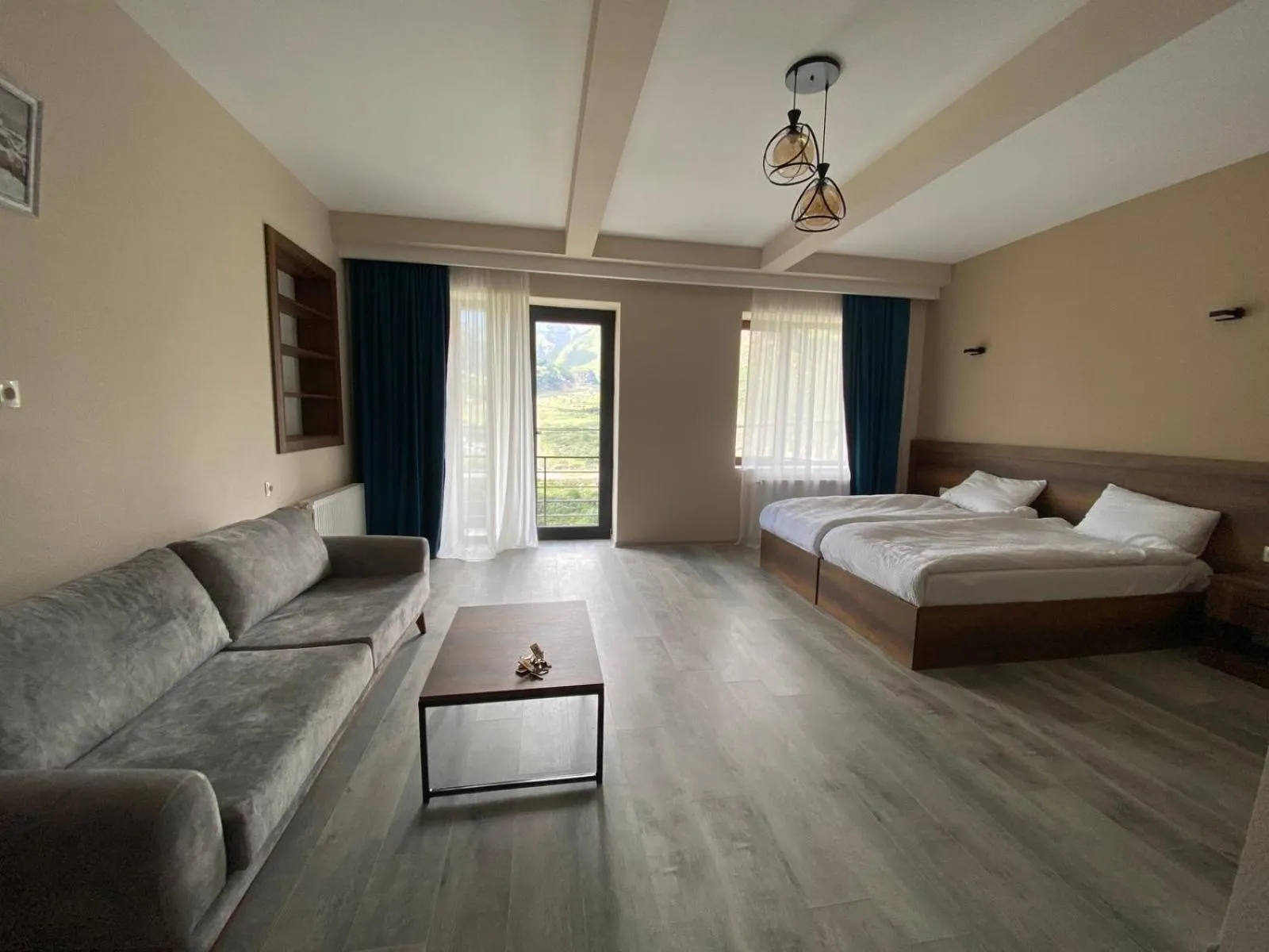 Bedroom, Bed in Hotel Axien Kazbegi