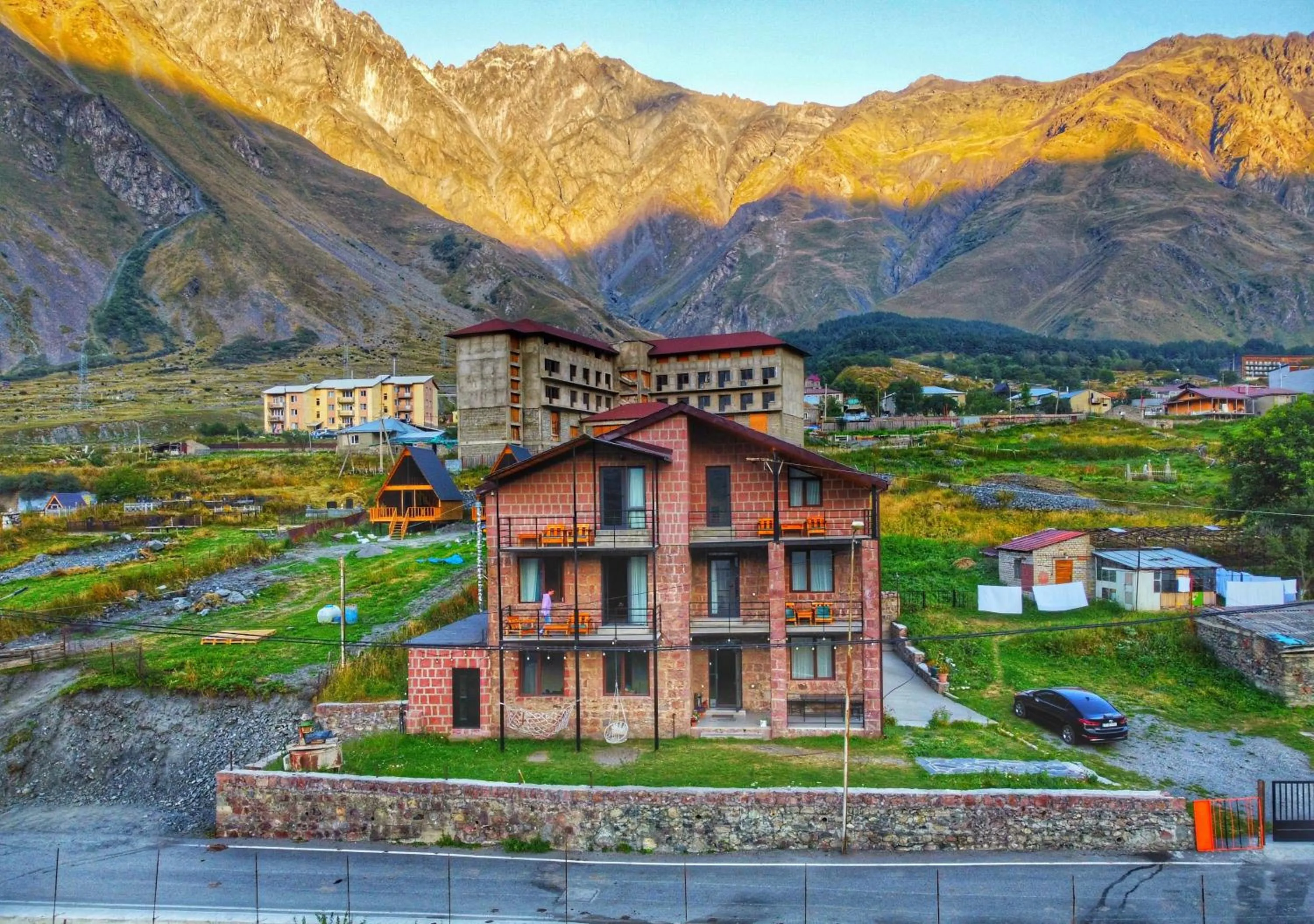 Property building in Hotel Axien Kazbegi