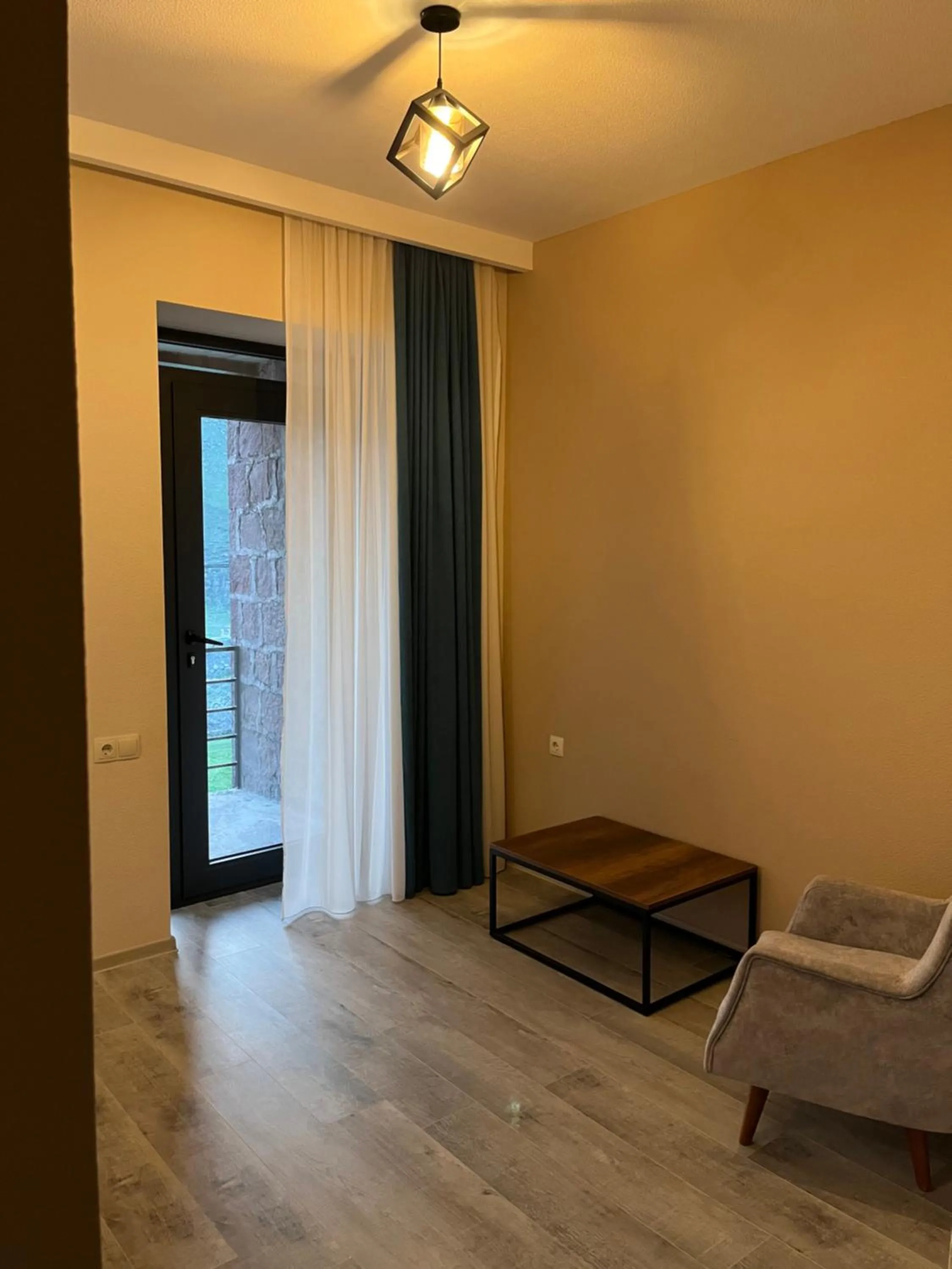 Seating area in Hotel Axien Kazbegi