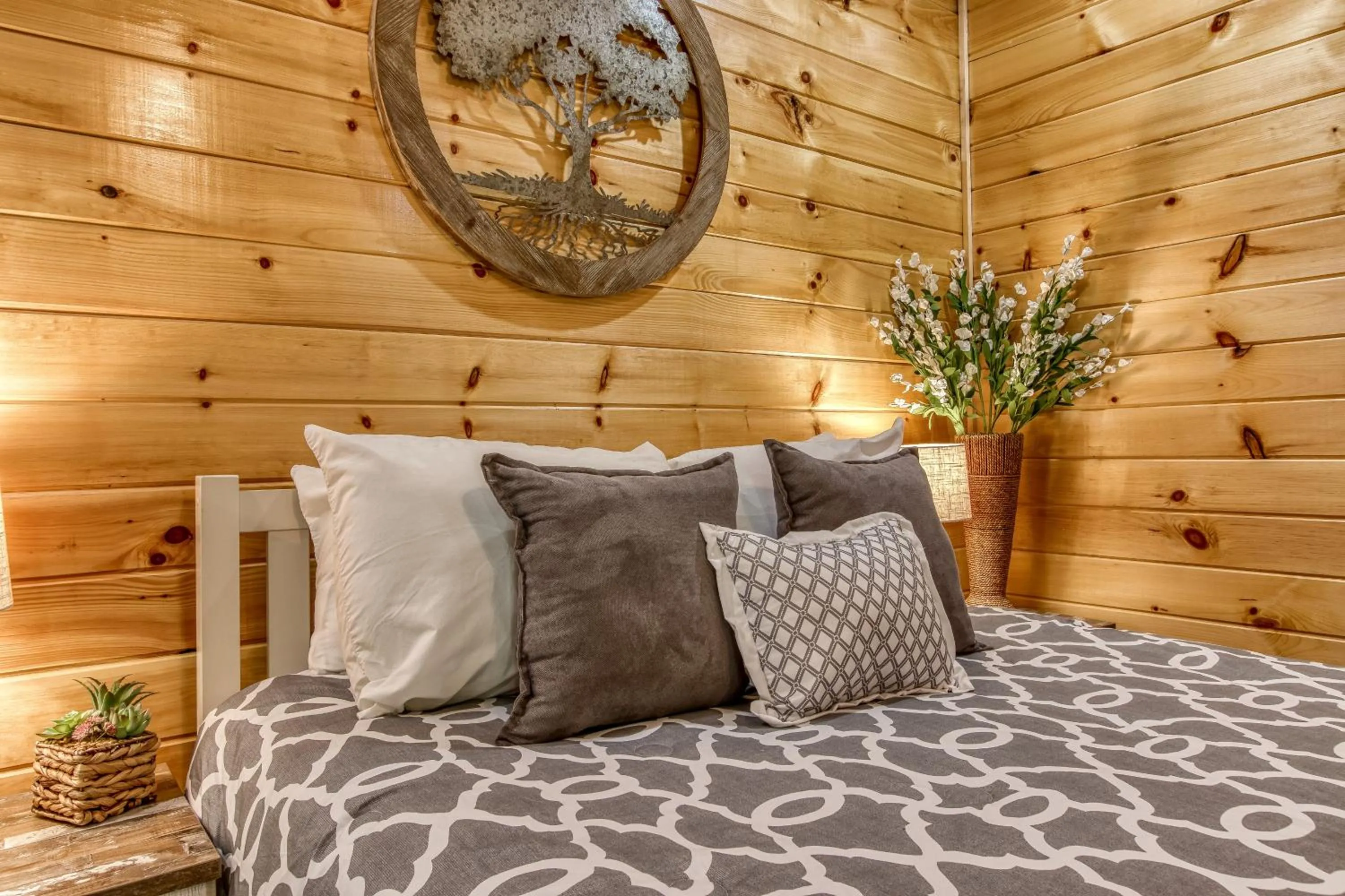 Bed in The Creek House