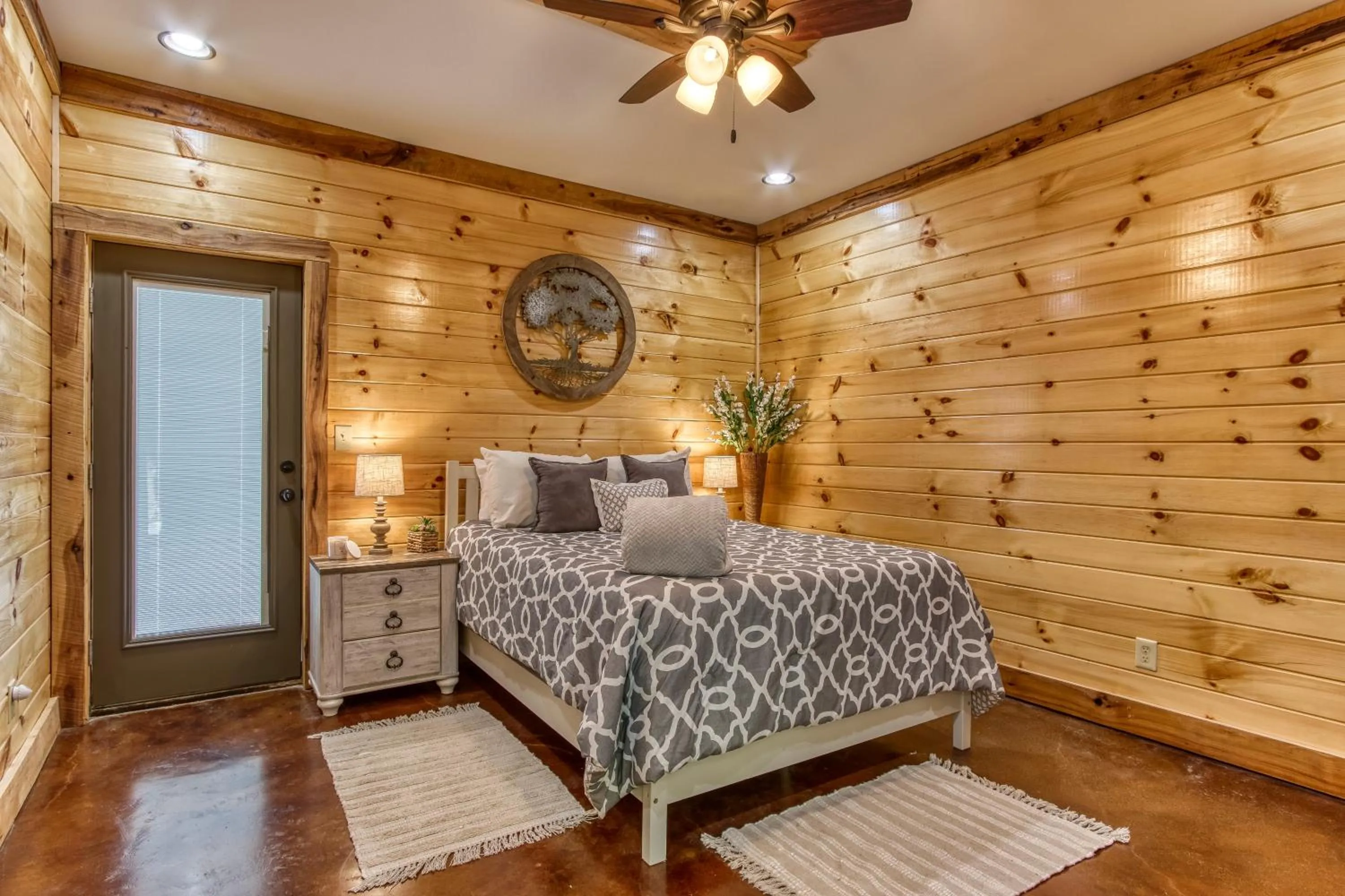 Bed in The Creek House