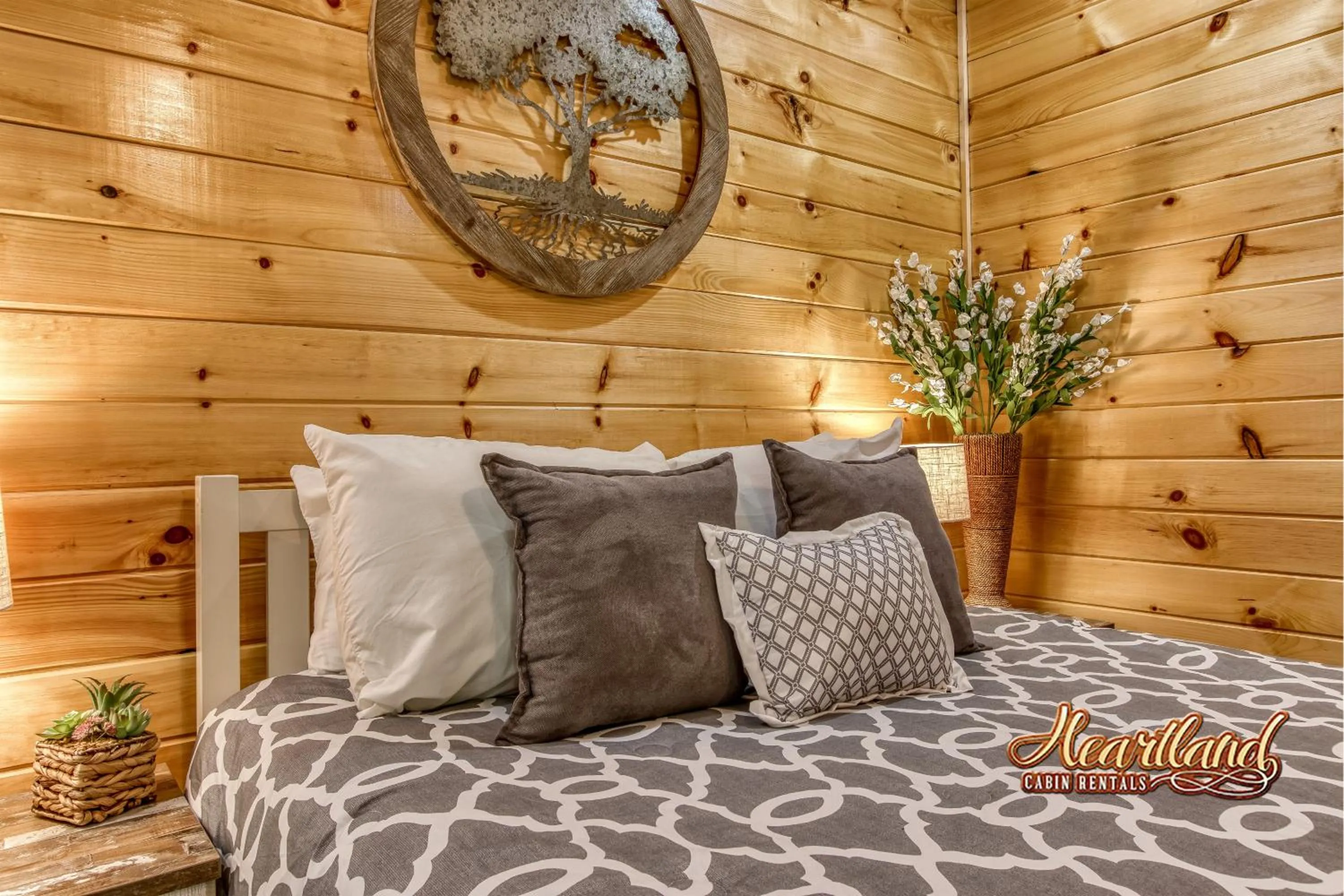 Bed in The Creek House