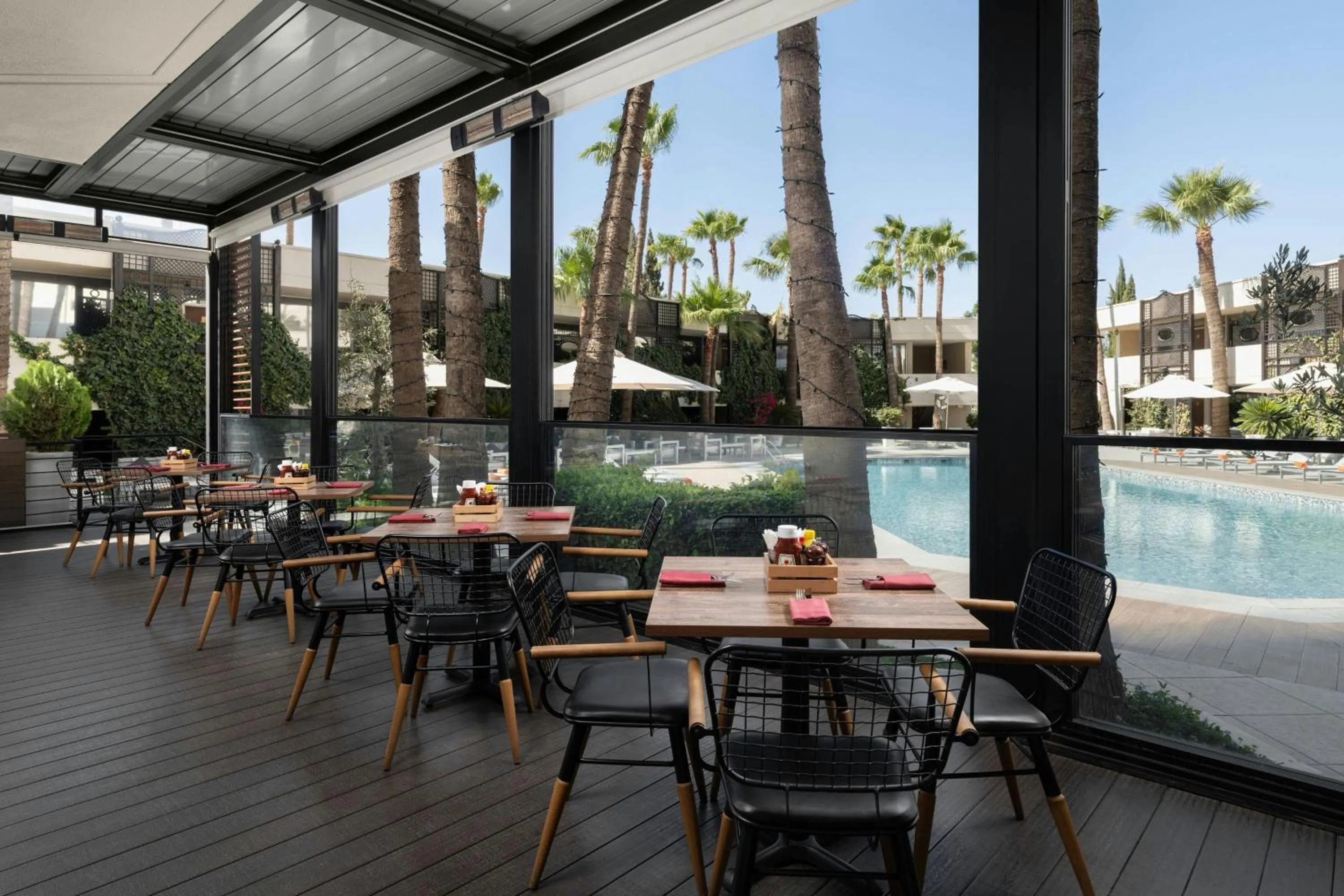 Restaurant/places to eat in Amman Marriott Hotel