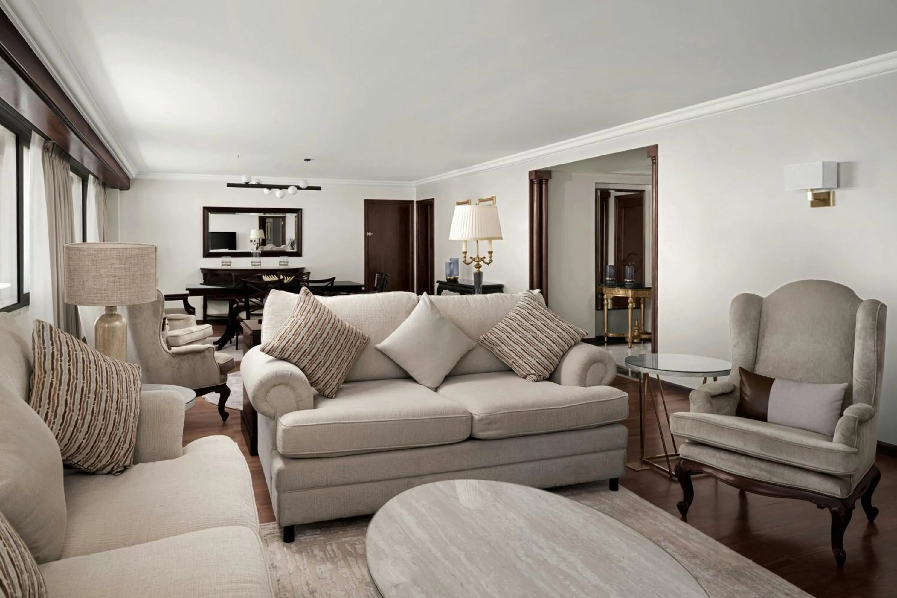 Living room in Amman Marriott Hotel