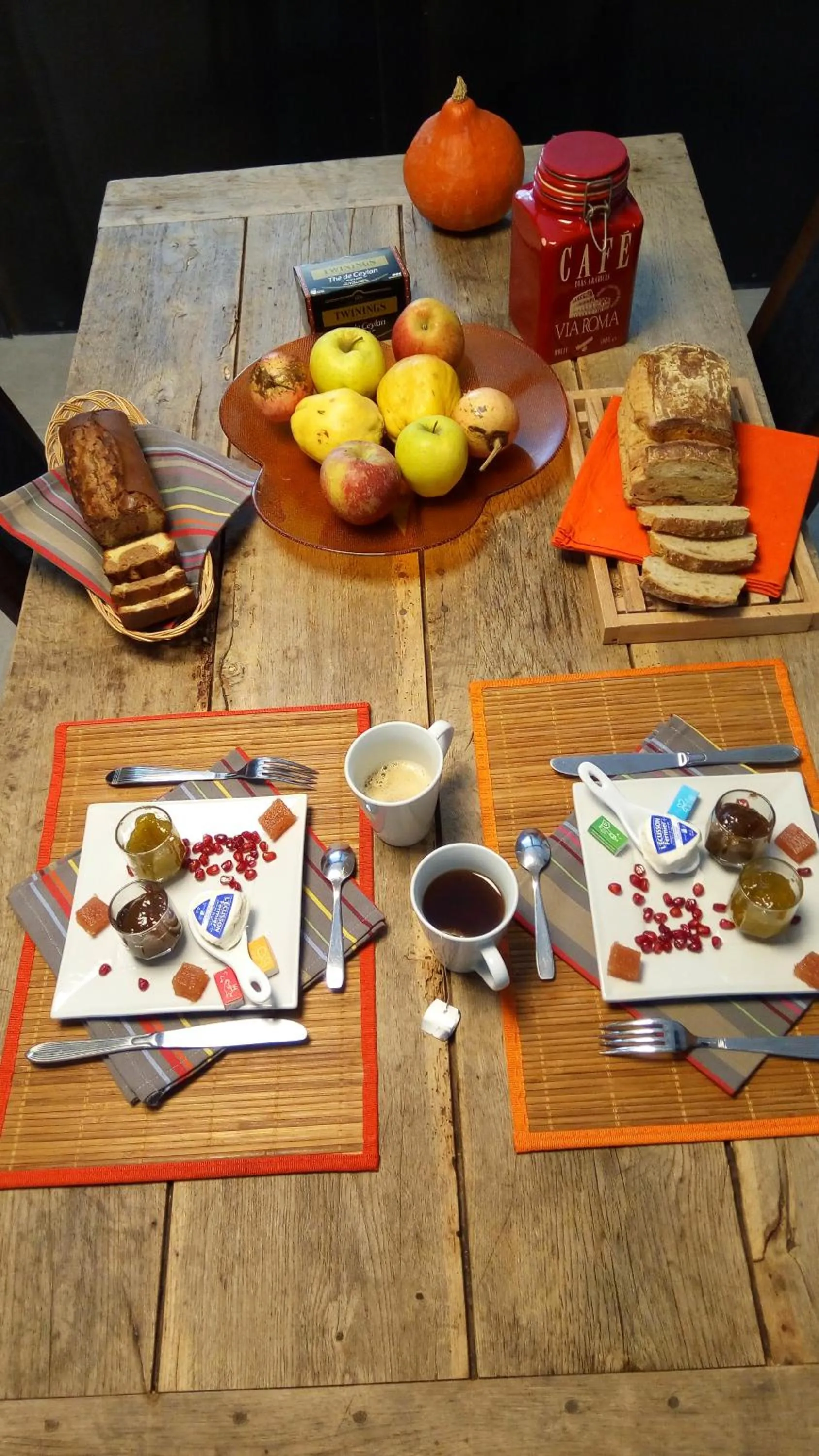 Food and drinks in La Vigneronne