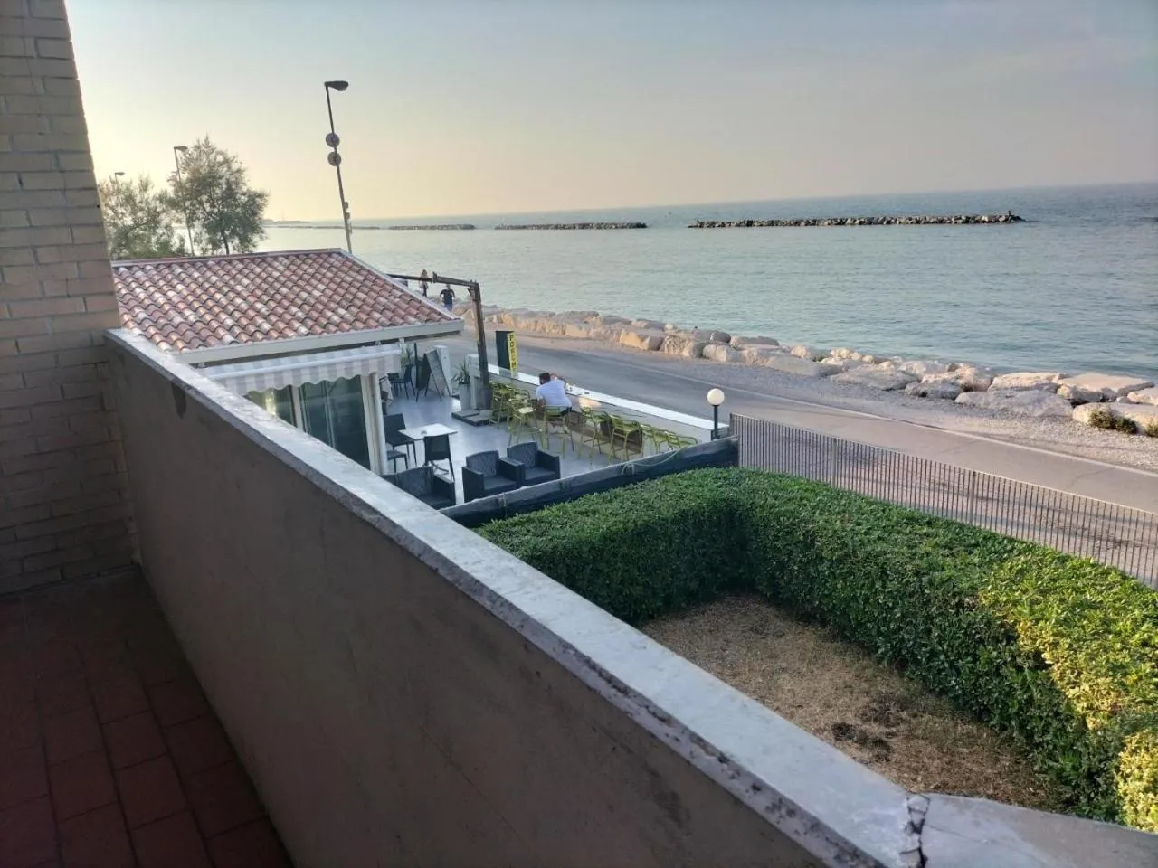 Sea view in chalet del sole