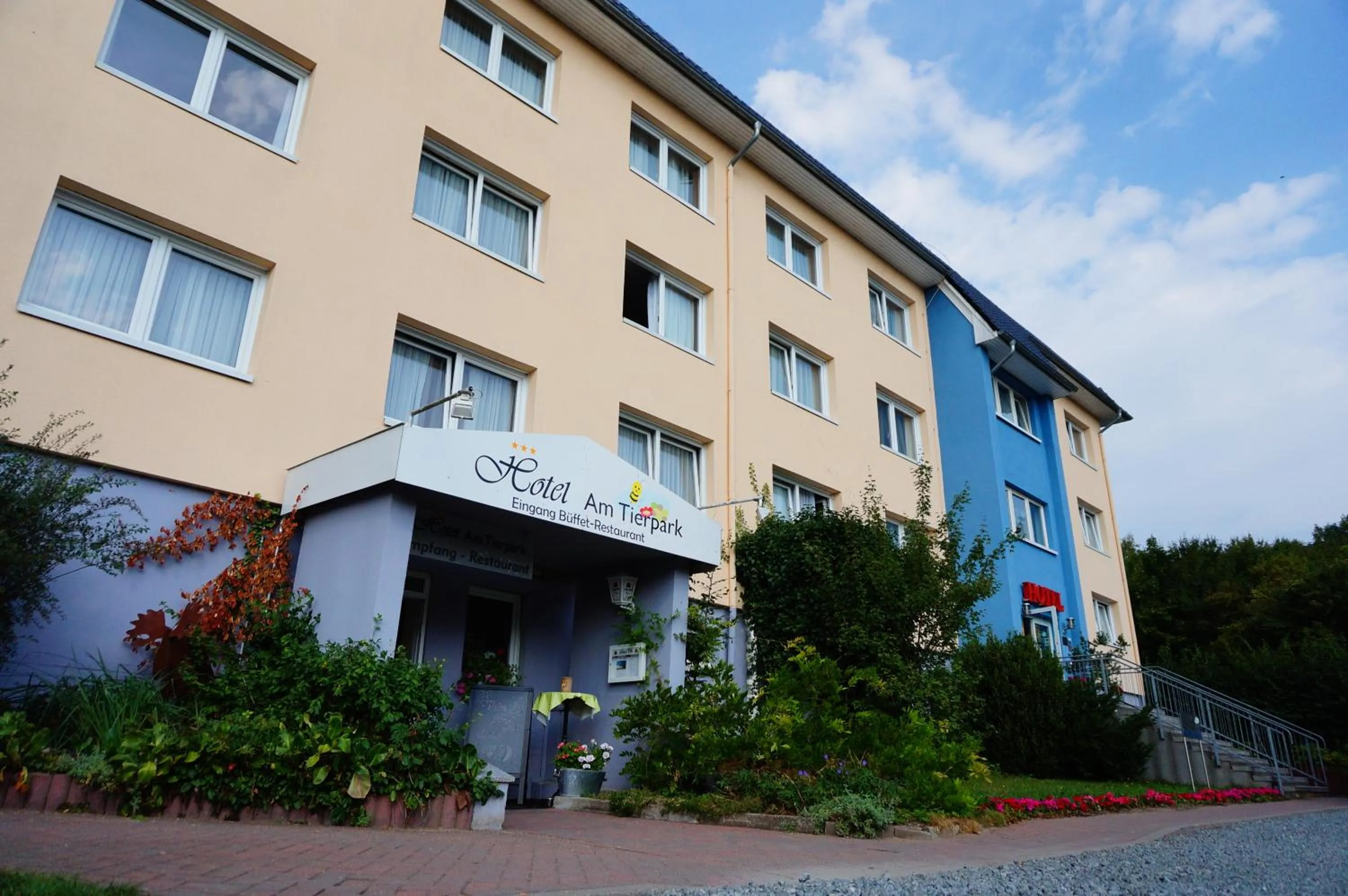 Facade/entrance in Hotel am Tierpark