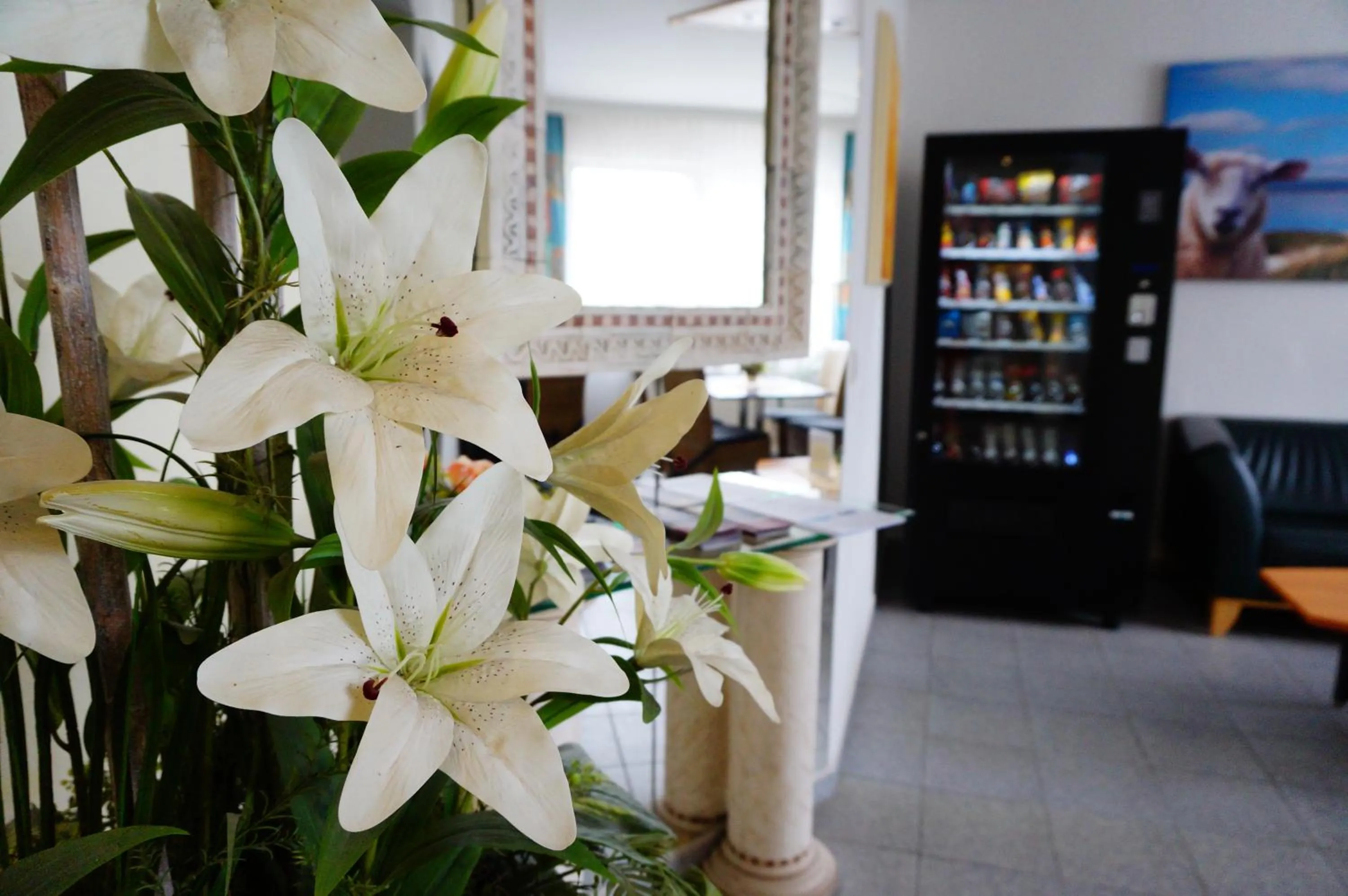 Lobby or reception in Hotel am Tierpark