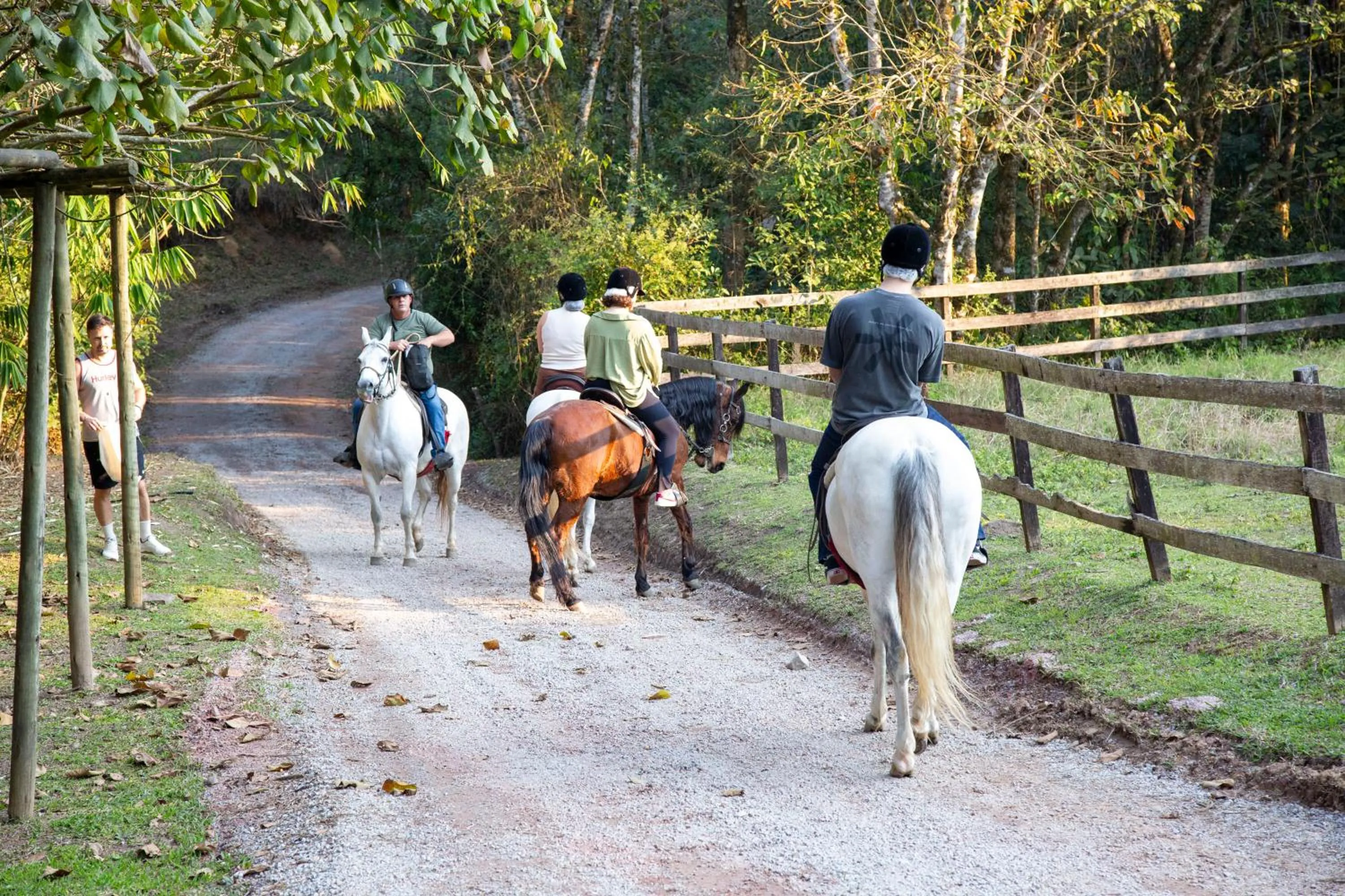 Horse-riding in Hotel Fazenda Morros Verdes Ecolodge