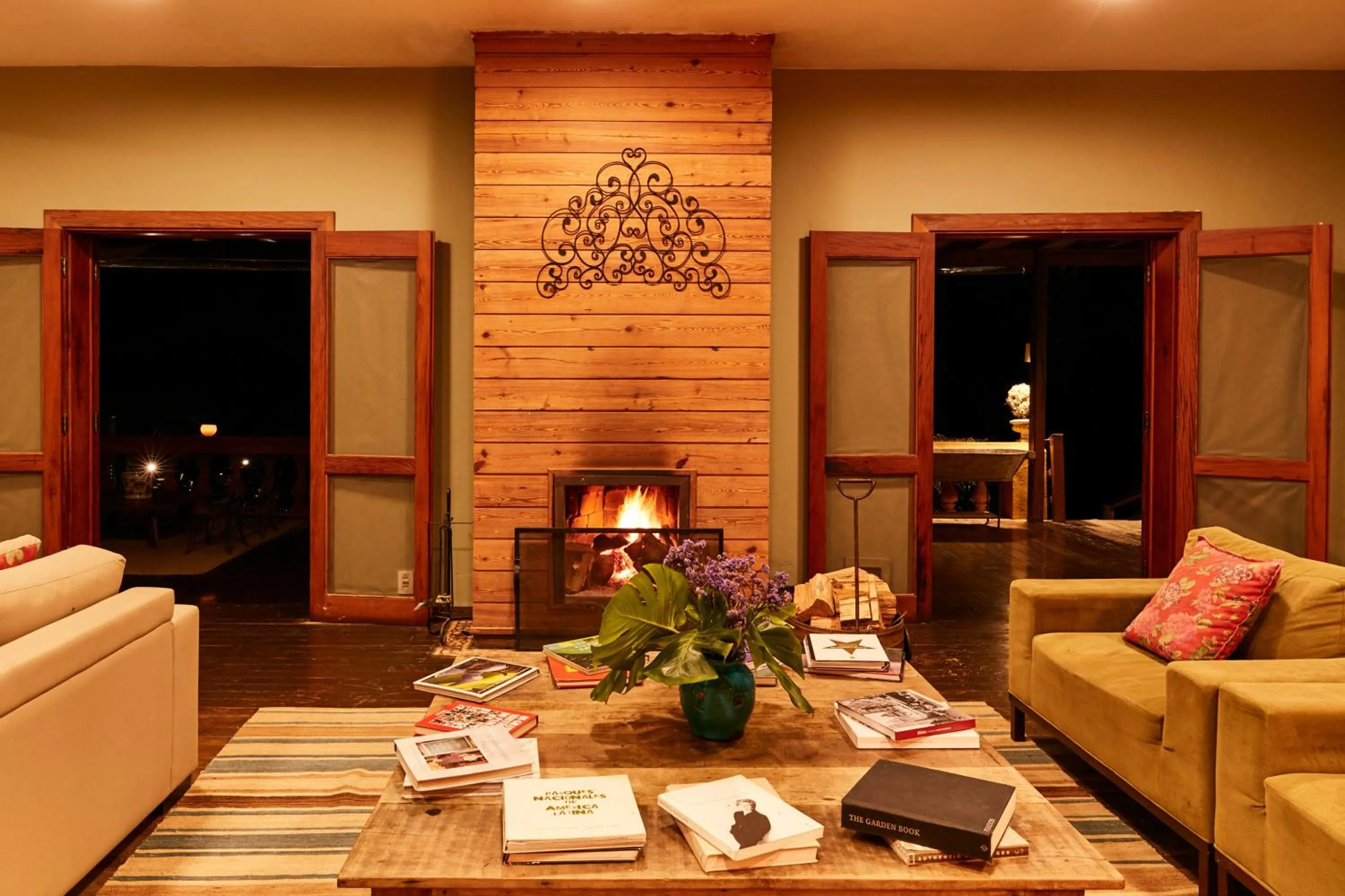 Living room in Hotel Fazenda Morros Verdes Ecolodge