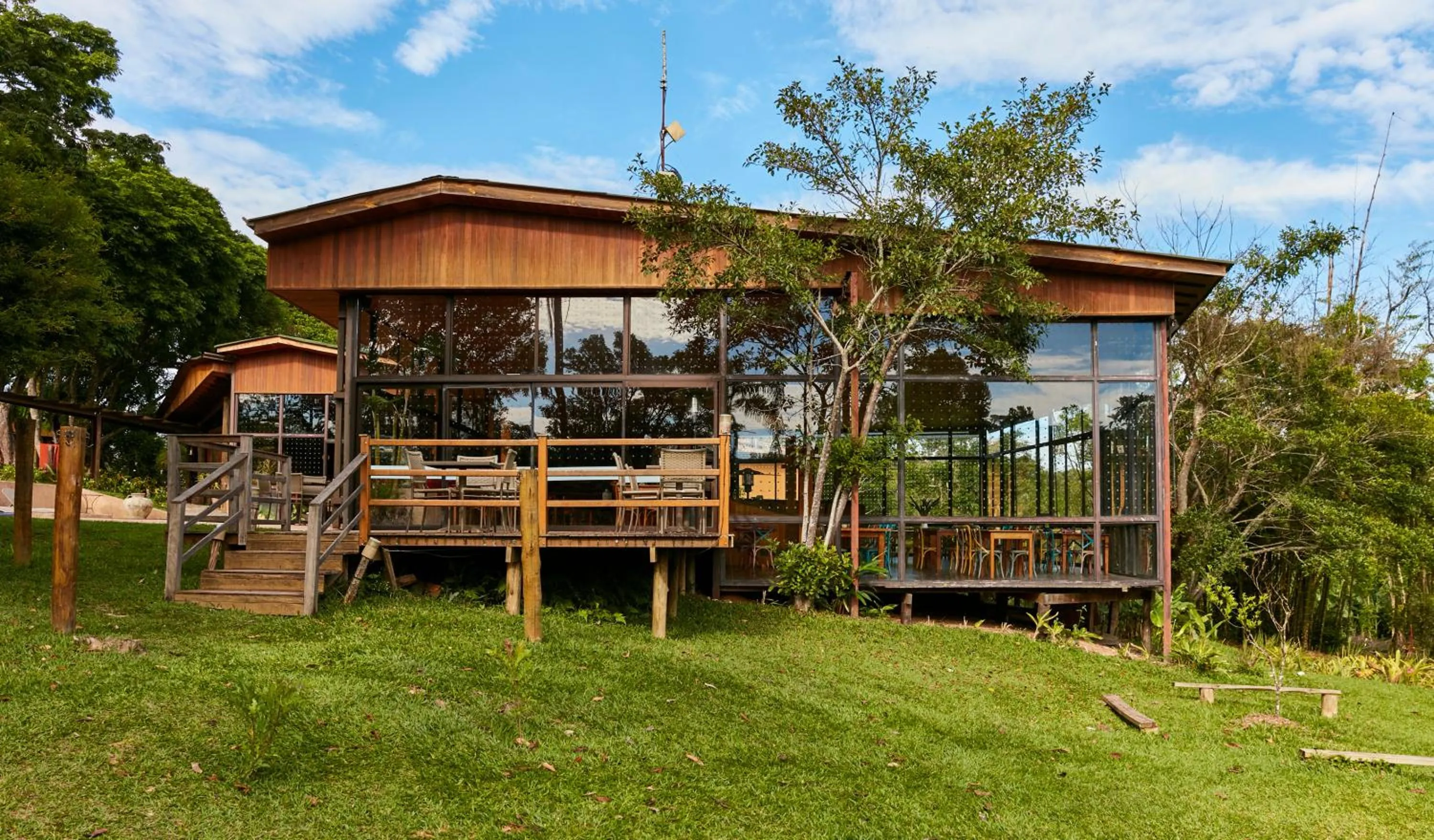 Property building in Hotel Fazenda Morros Verdes Ecolodge