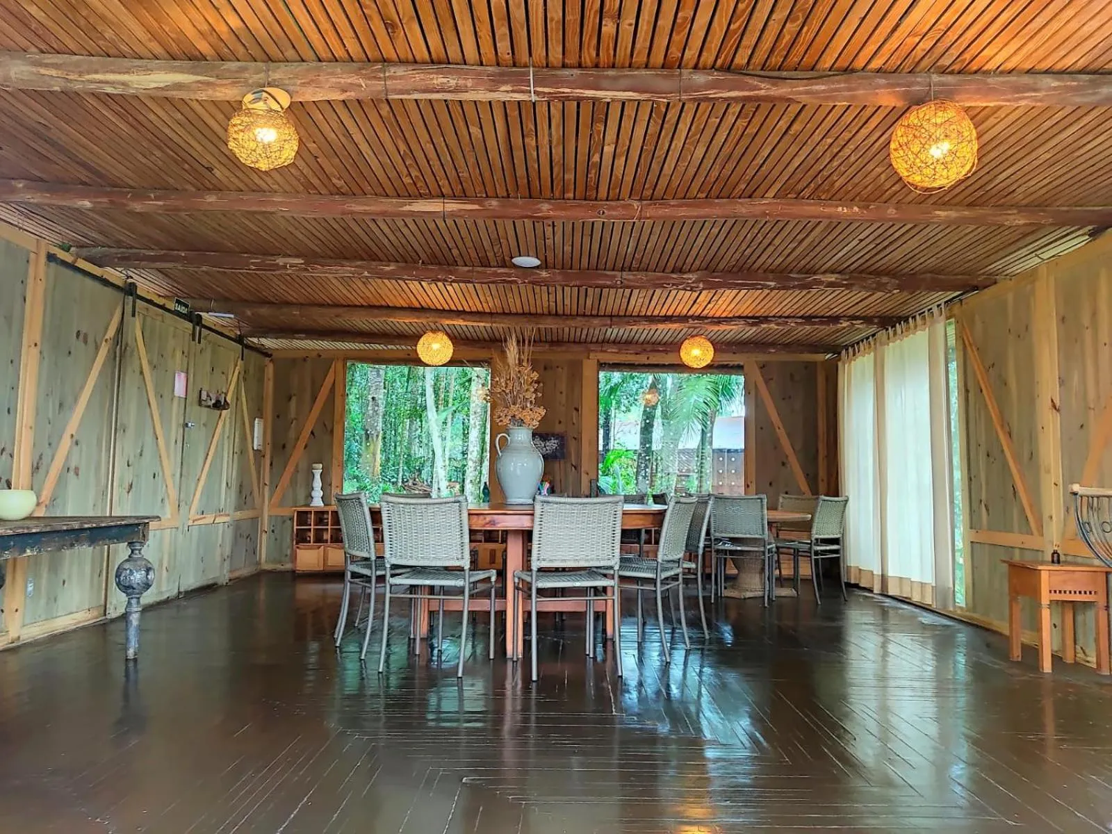 Seating area in Hotel Fazenda Morros Verdes Ecolodge