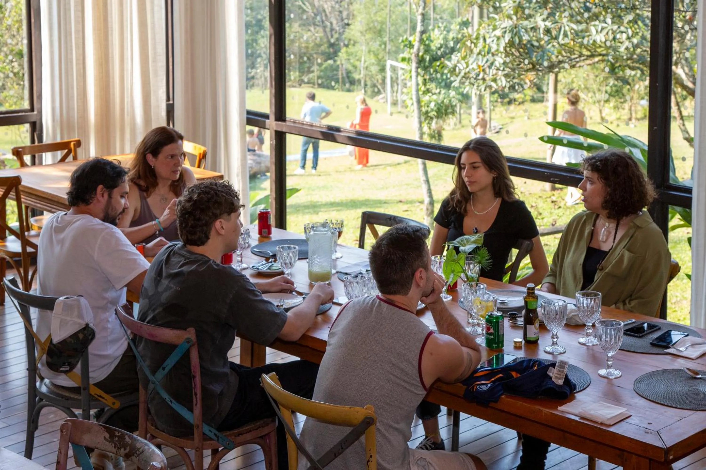 Lunch in Hotel Fazenda Morros Verdes Ecolodge
