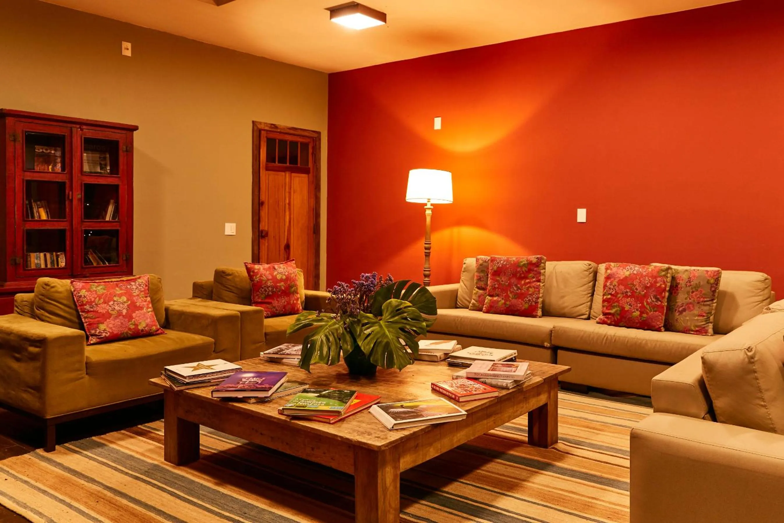 Living room in Hotel Fazenda Morros Verdes Ecolodge