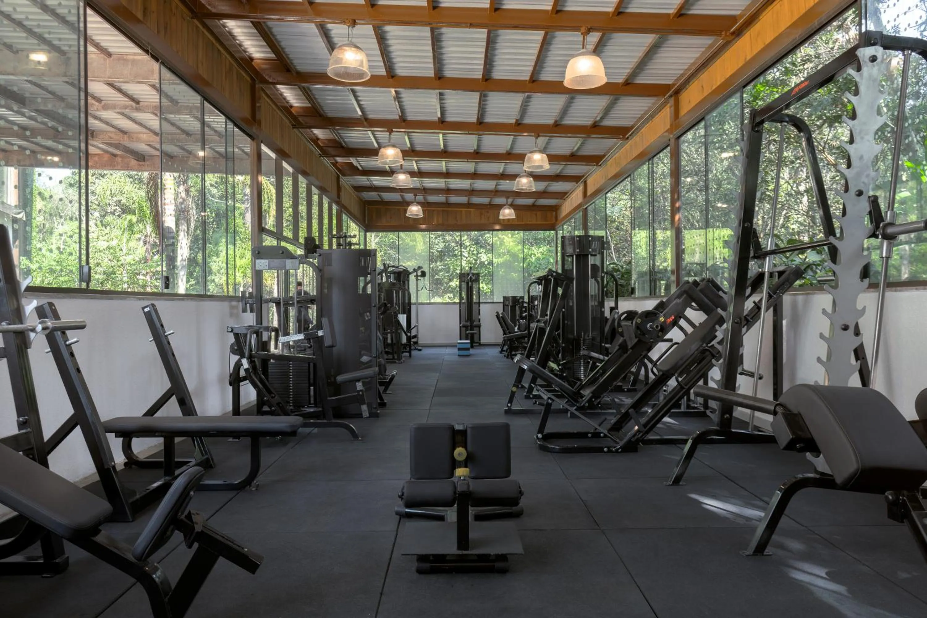 Fitness centre/facilities in Hotel Fazenda Morros Verdes Ecolodge