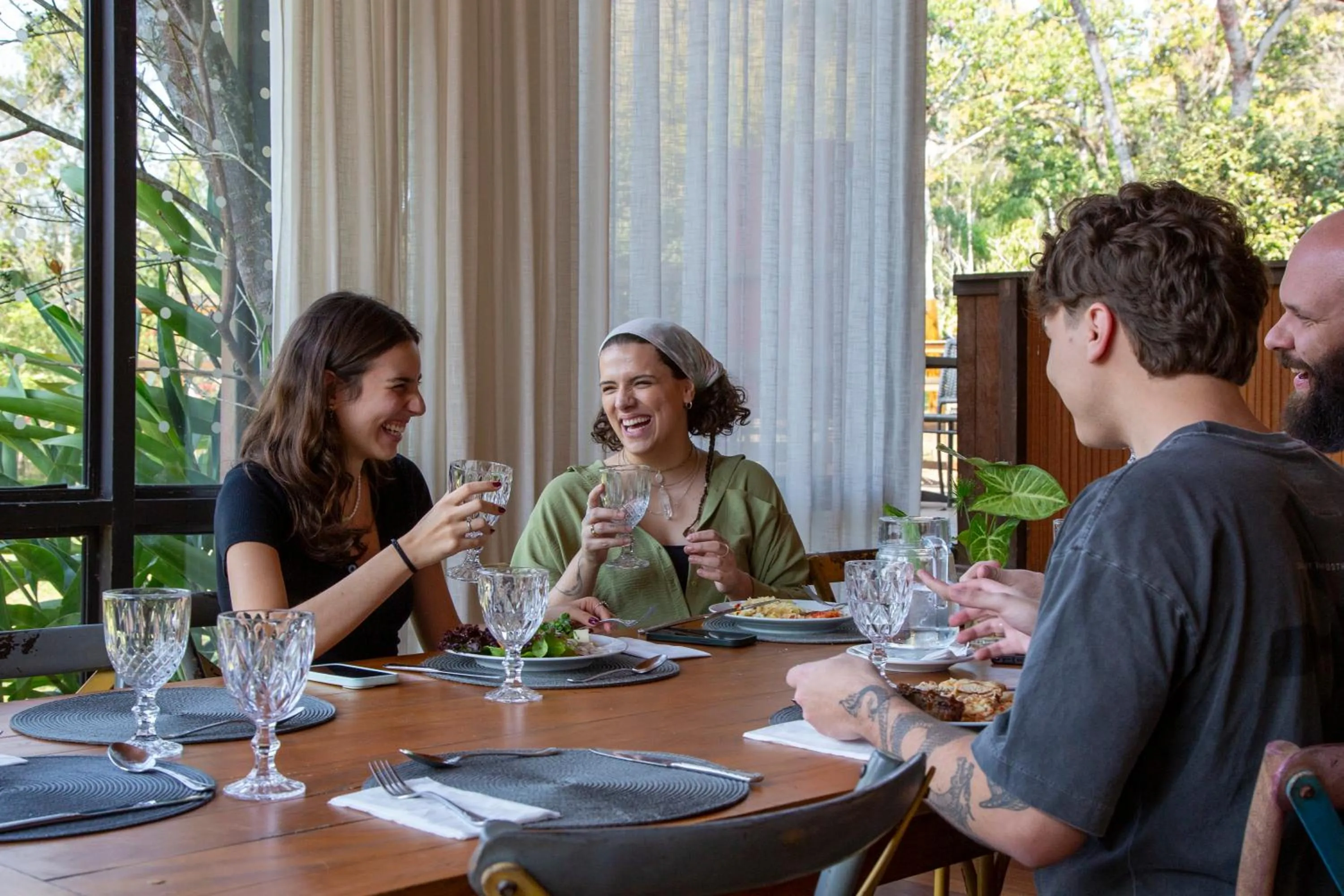 Lunch in Hotel Fazenda Morros Verdes Ecolodge