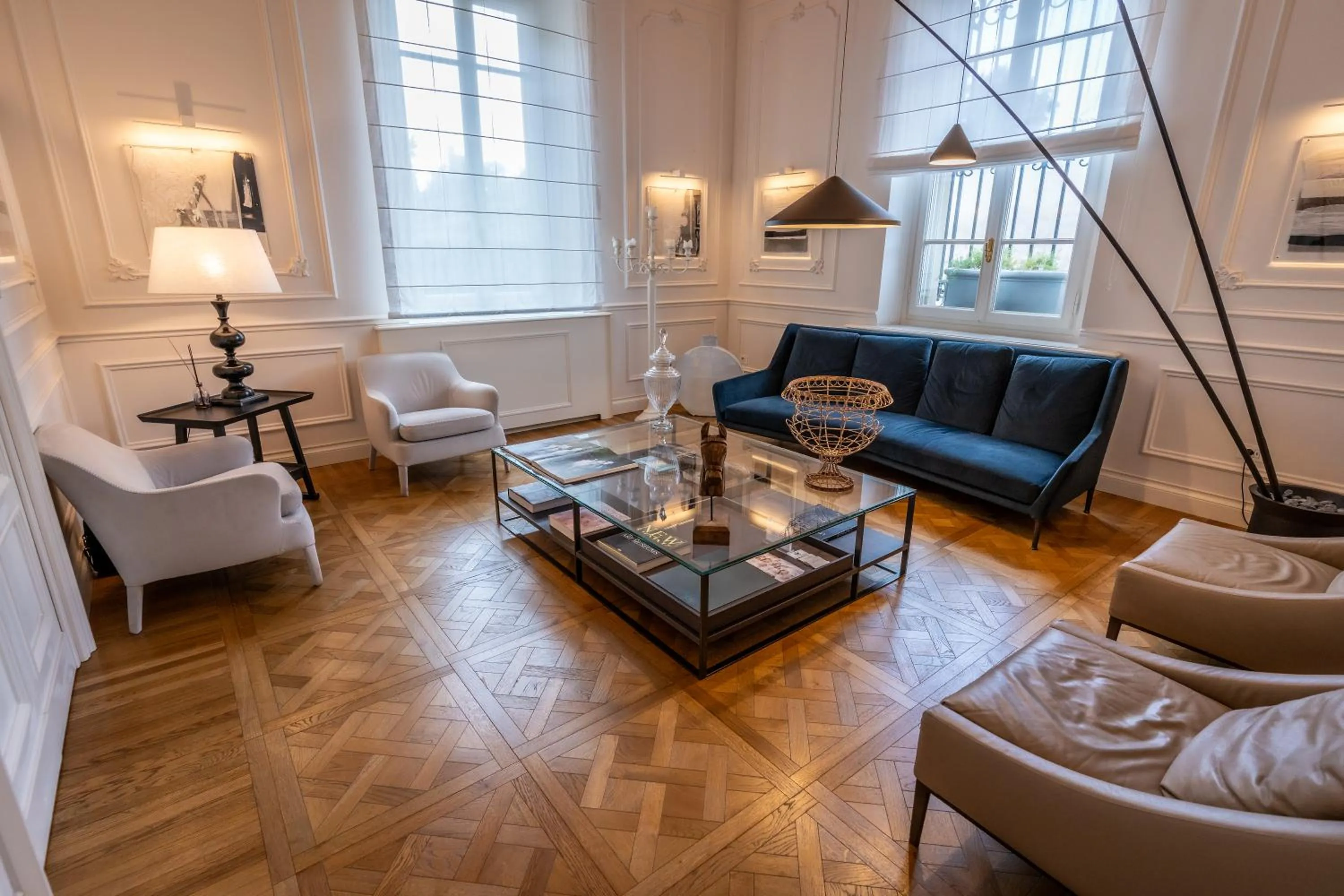 Living room in Dimora Palanca Boutique & SPA