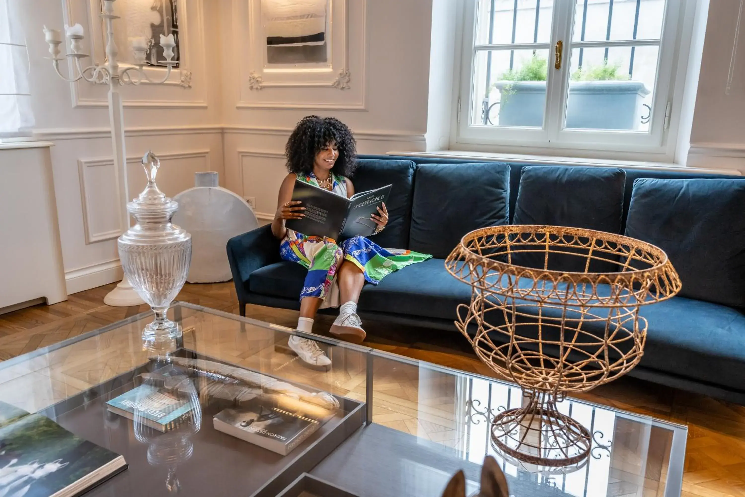 Living room in Dimora Palanca Boutique & SPA Living room in Dimora Palanca Boutique & SPA