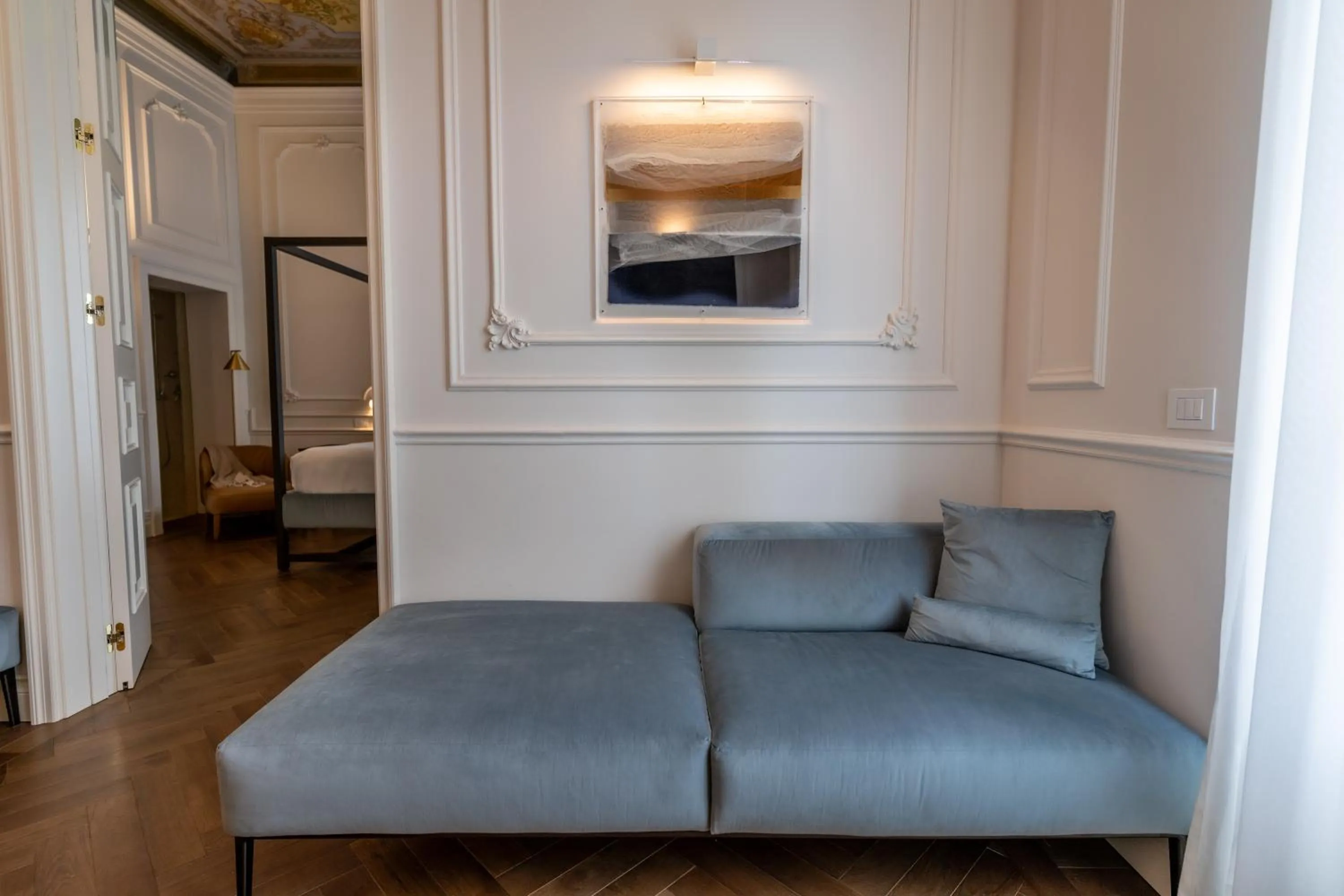 Living room in Dimora Palanca Boutique & SPA