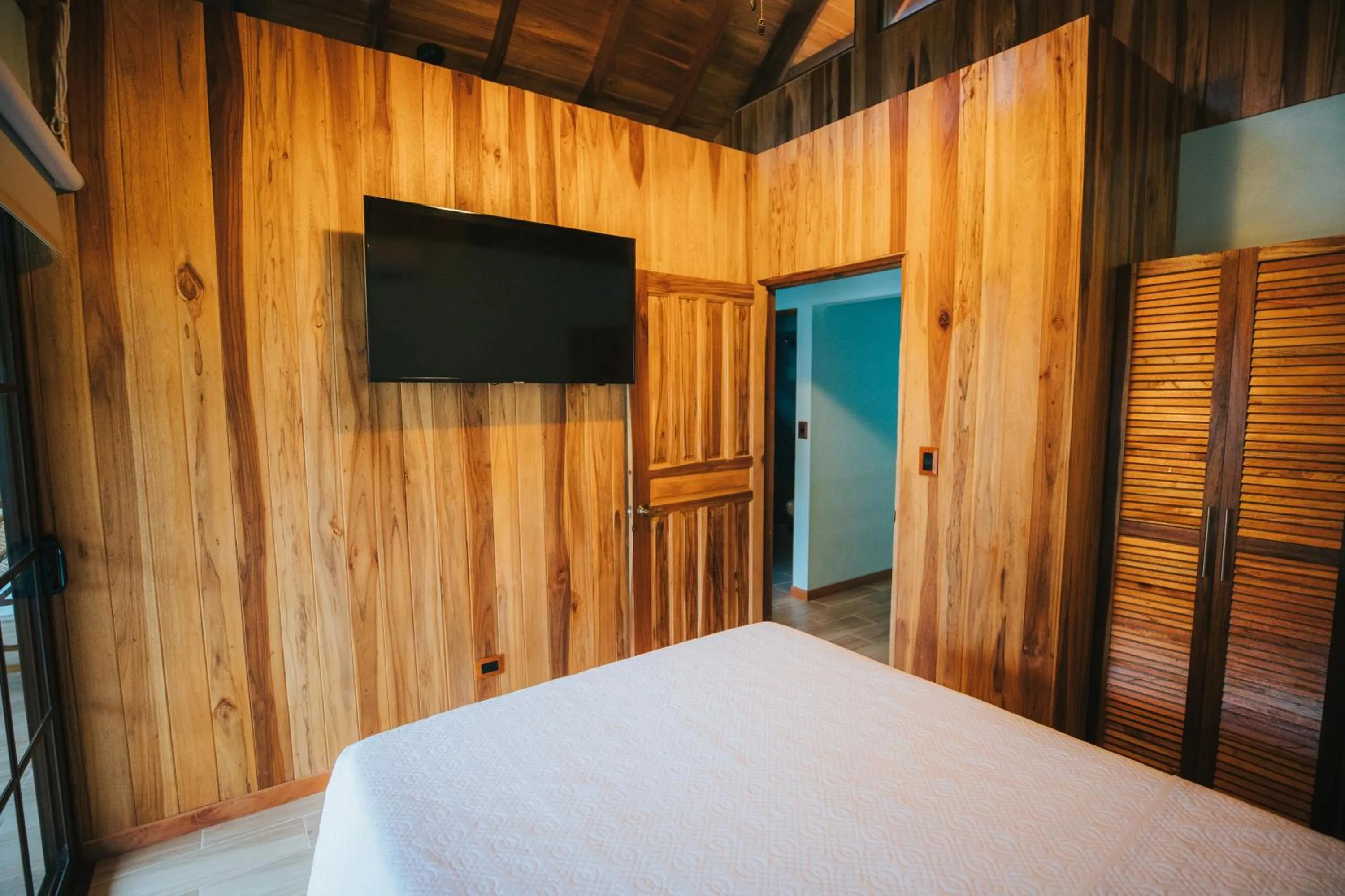 Bed in Bungalows Punta Uva