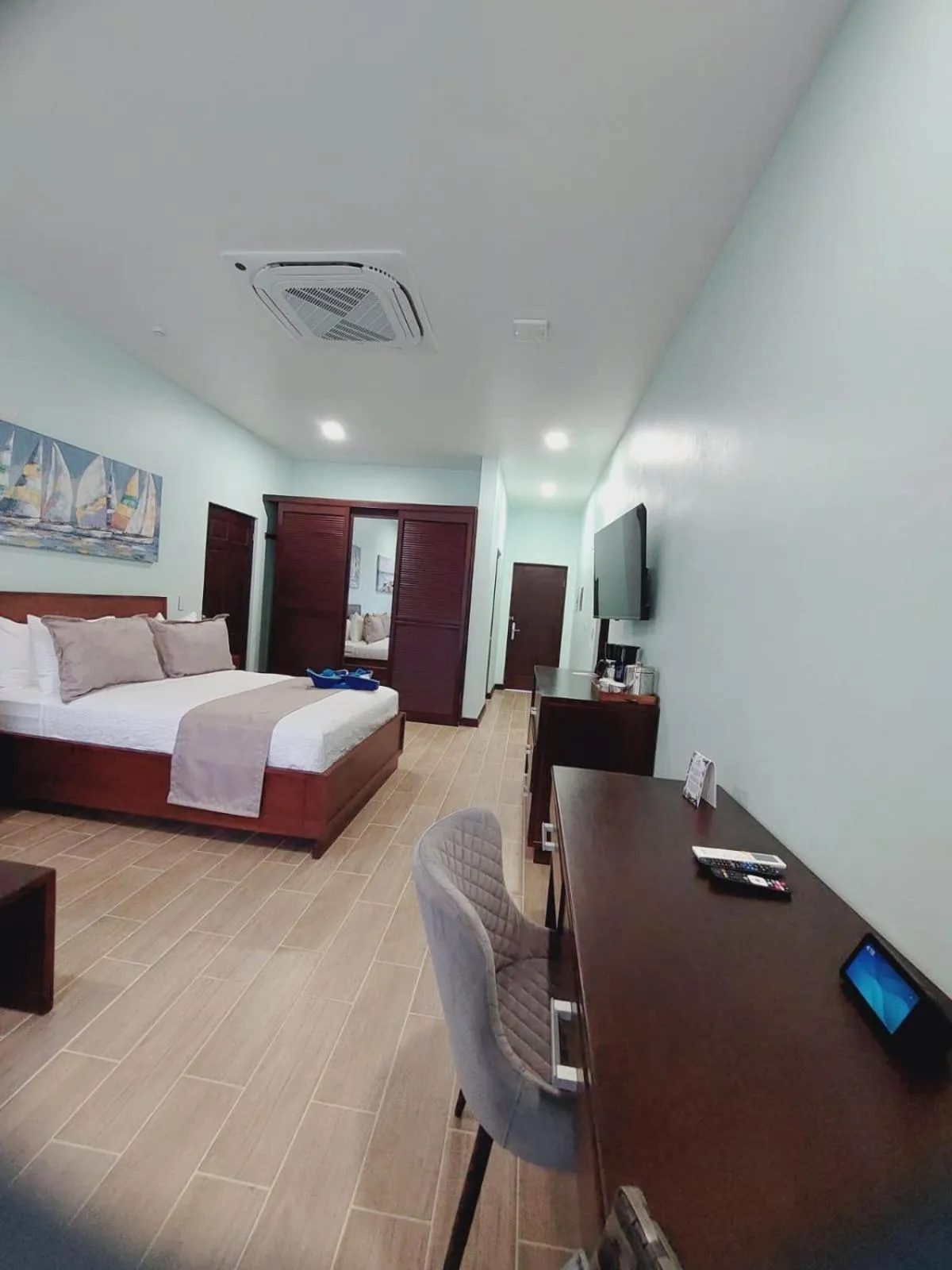 Bedroom, Bed in Bungalows Punta Uva