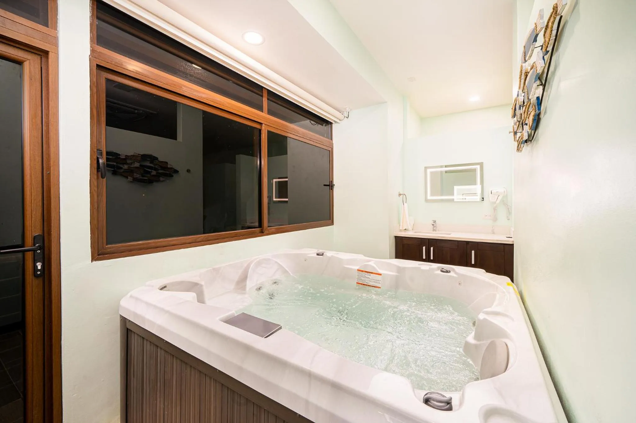 Bath in Bungalows Punta Uva