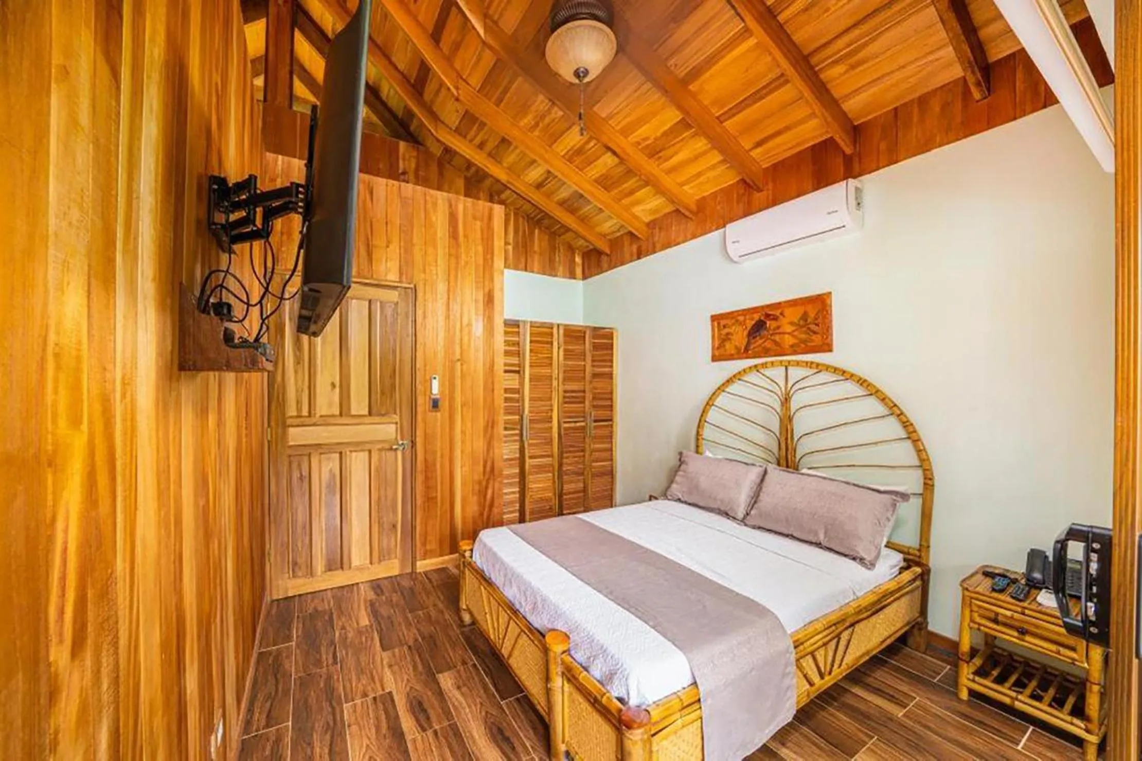 Bedroom, Bed in Bungalows Punta Uva