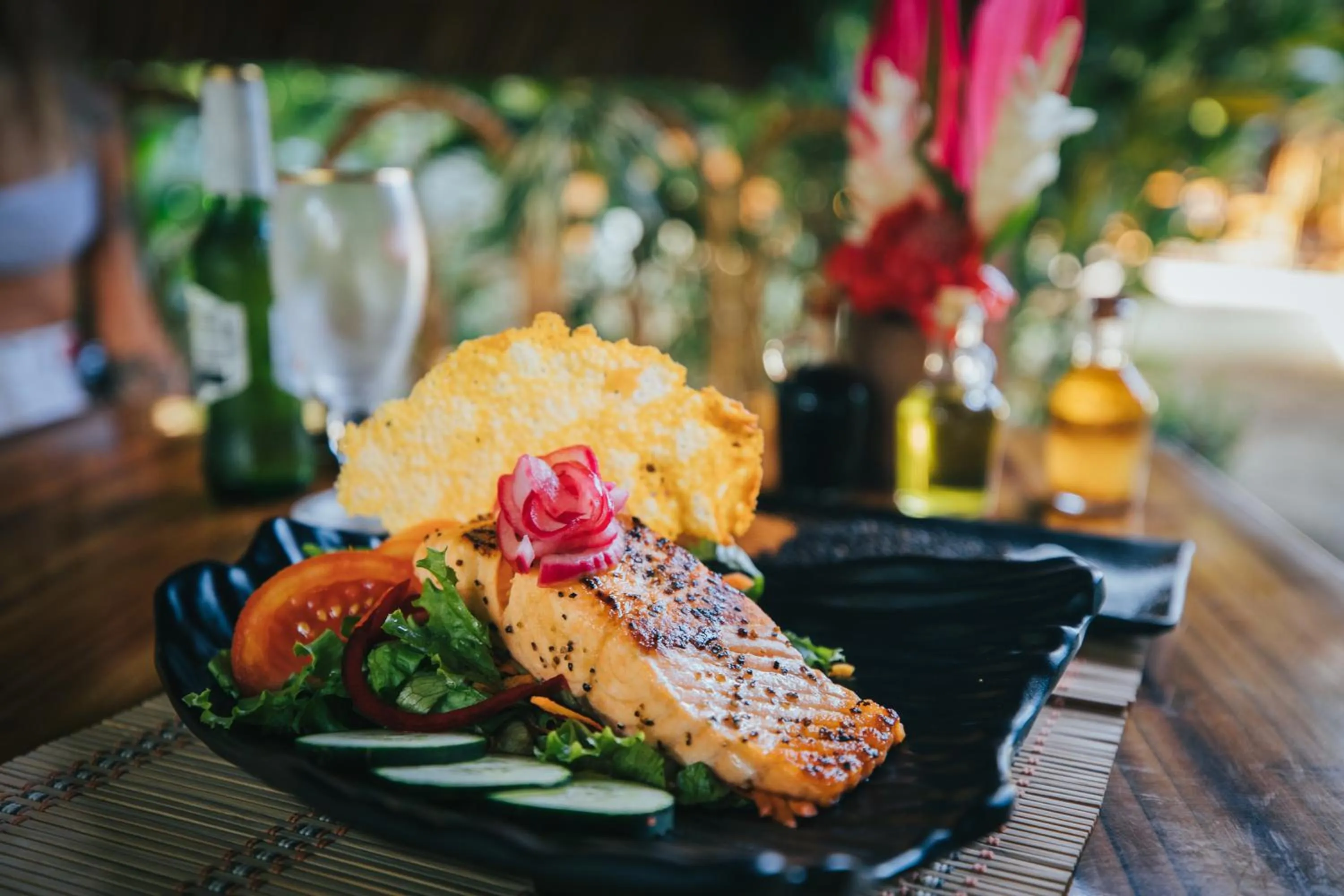 Food in Bungalows Punta Uva