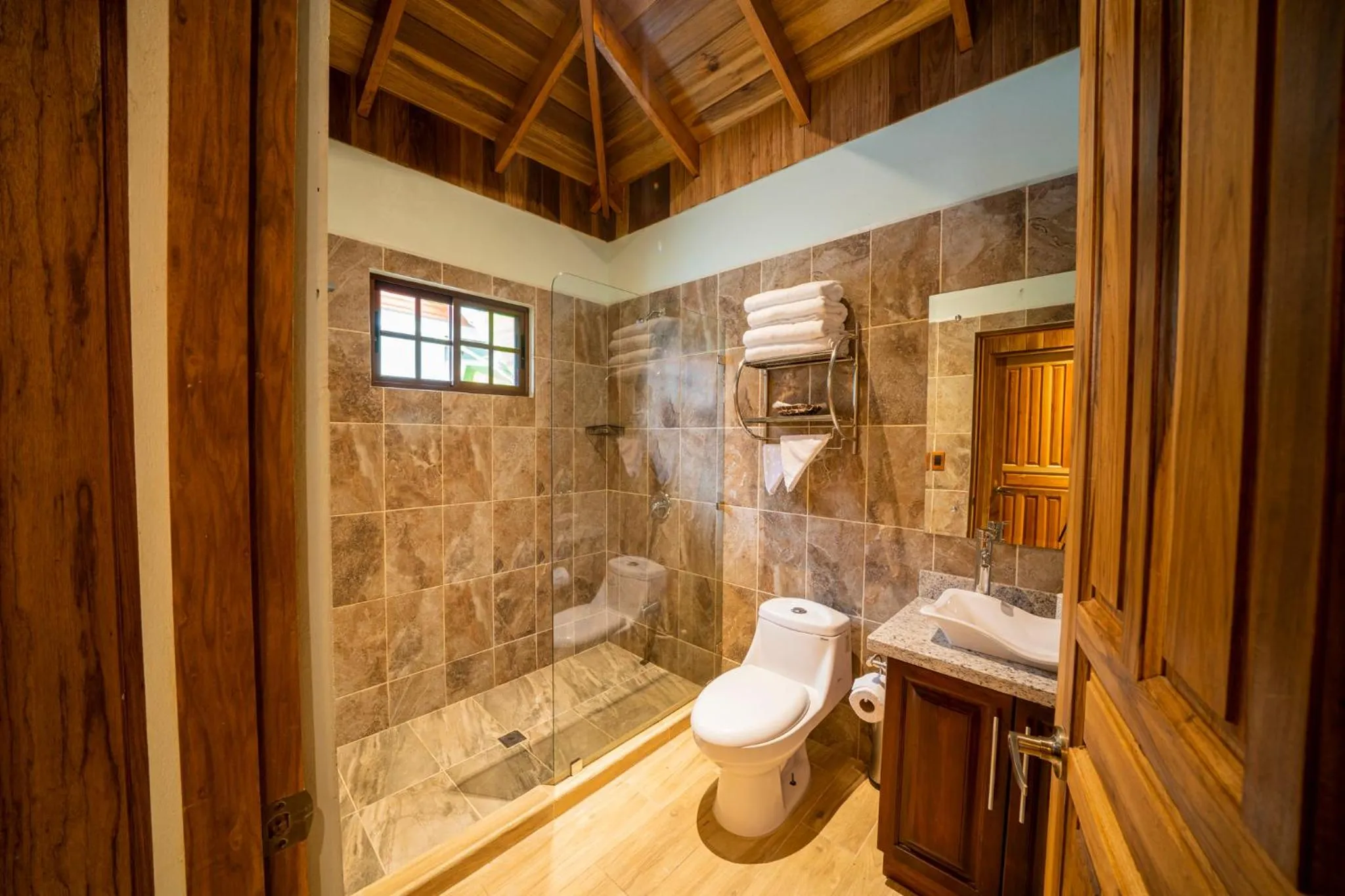 Bathroom in Bungalows Punta Uva