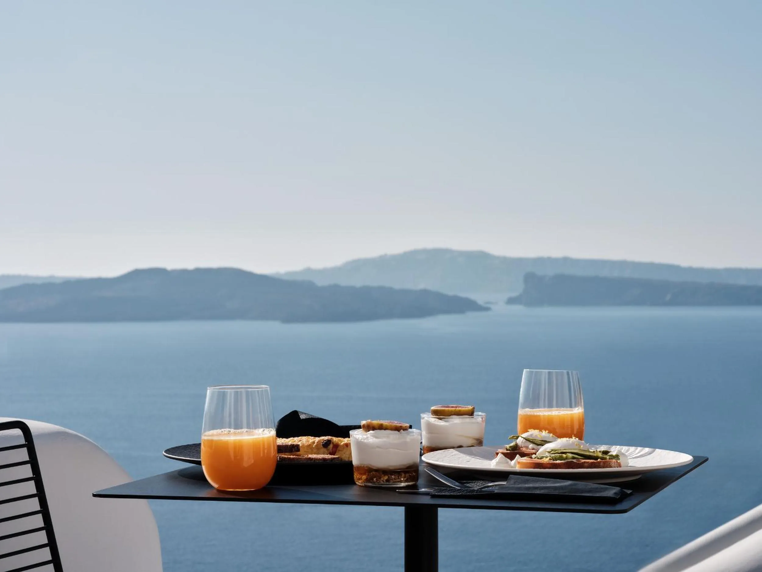 Breakfast in Abyss Santorini