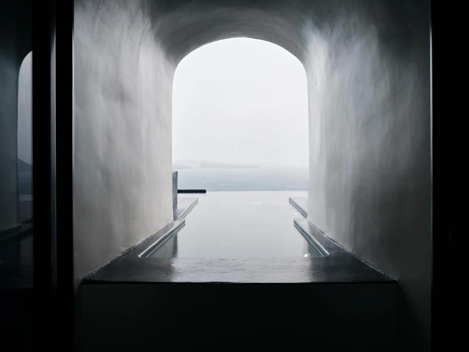 Sea view in Abyss Santorini