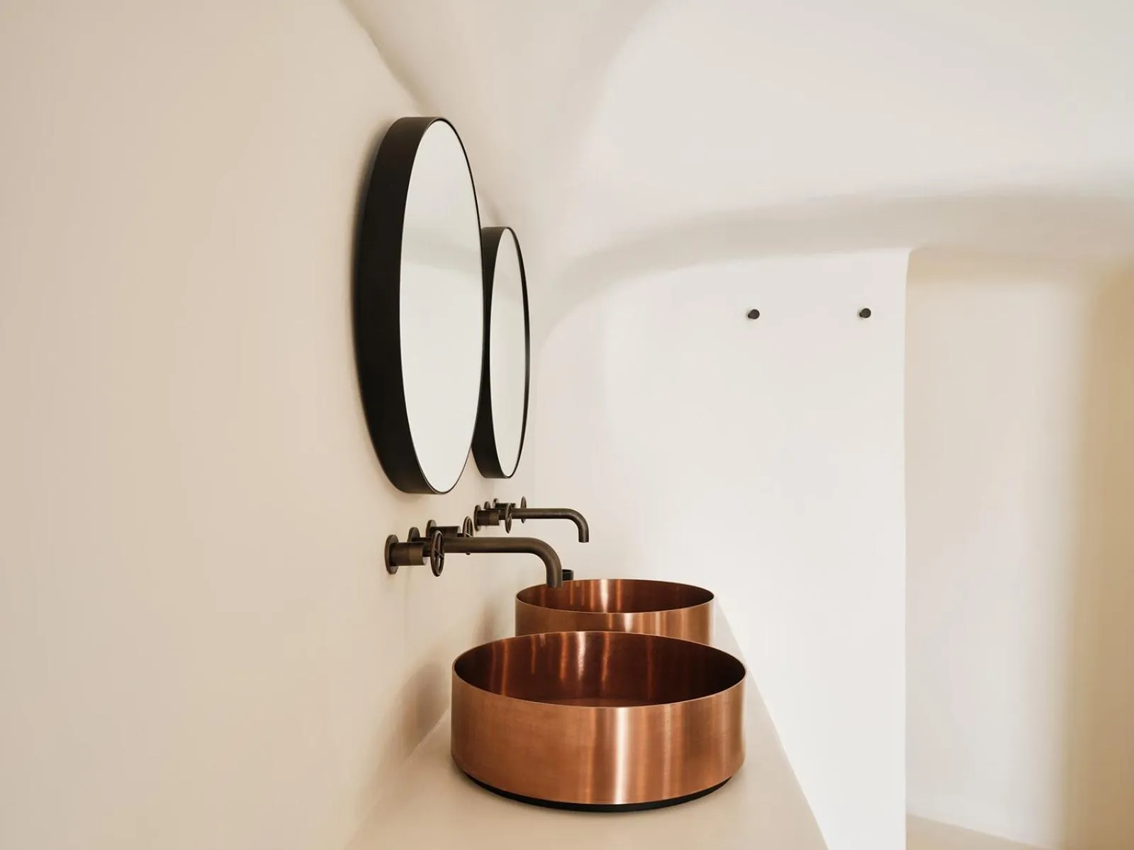 Bathroom in Abyss Santorini