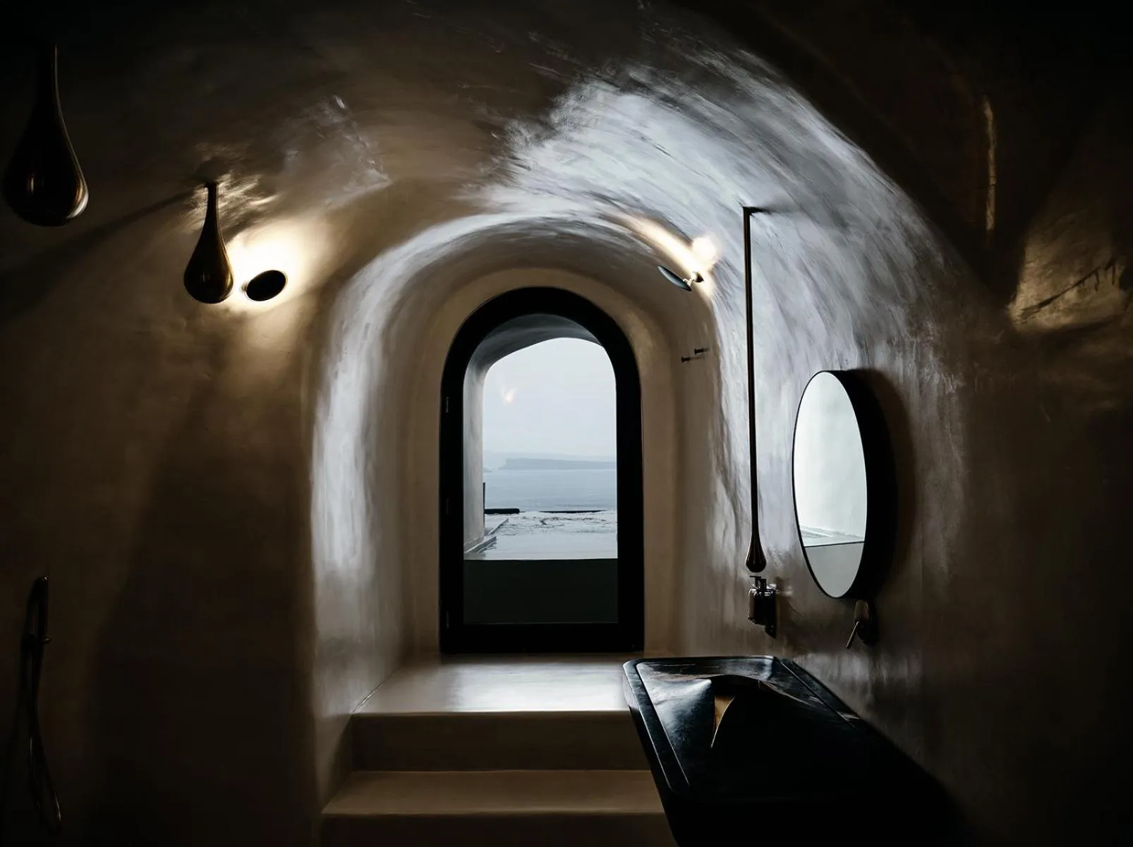 Sea view in Abyss Santorini