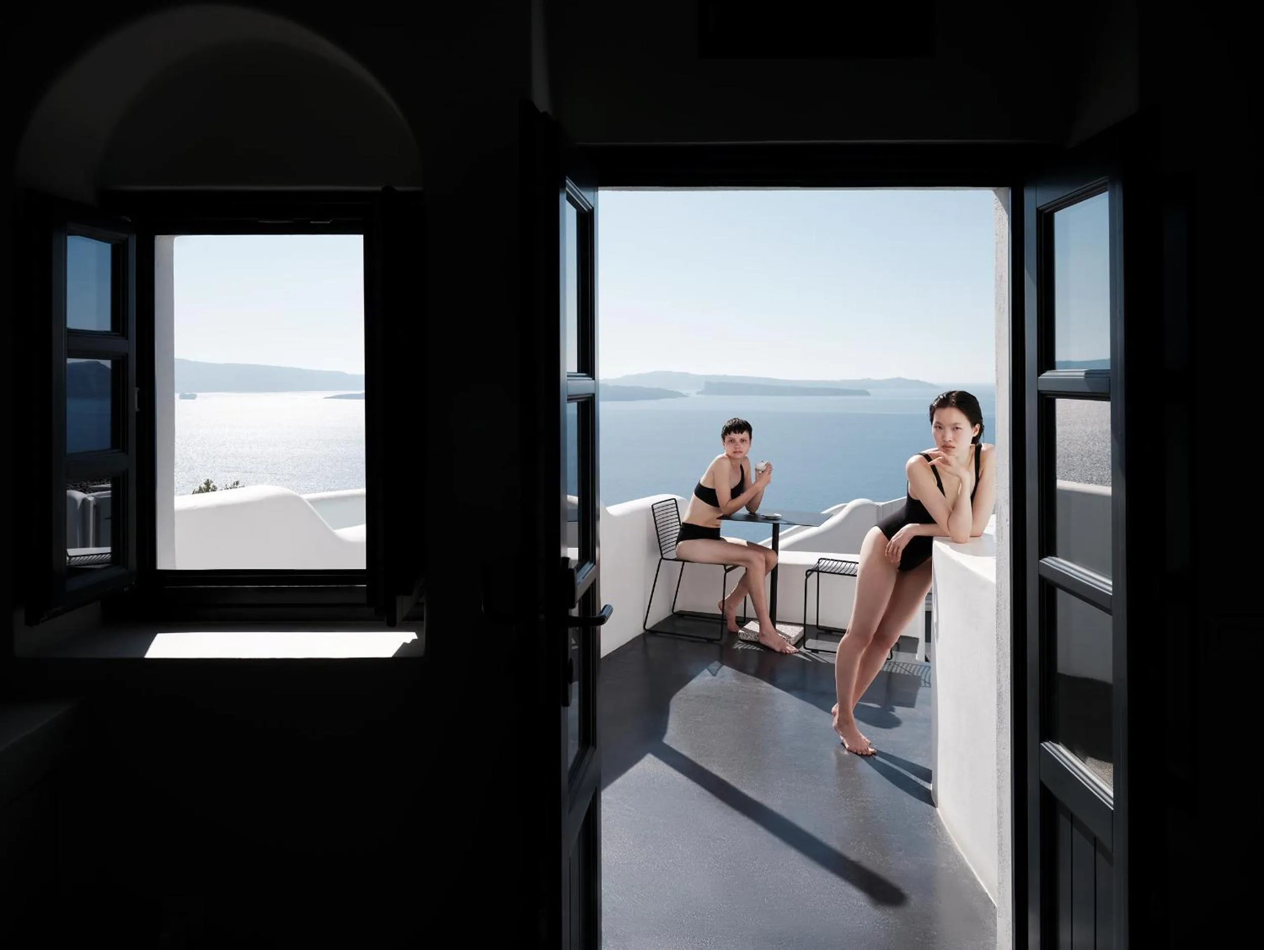 Patio in Abyss Santorini