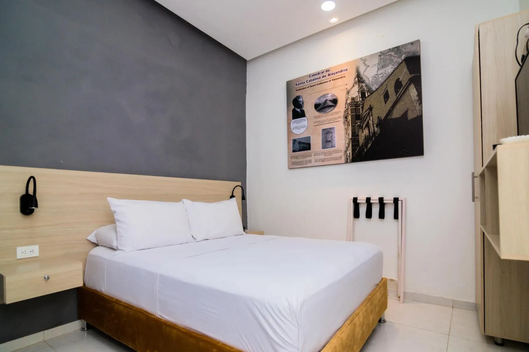 Bed in Hotel Gallery Cartagena