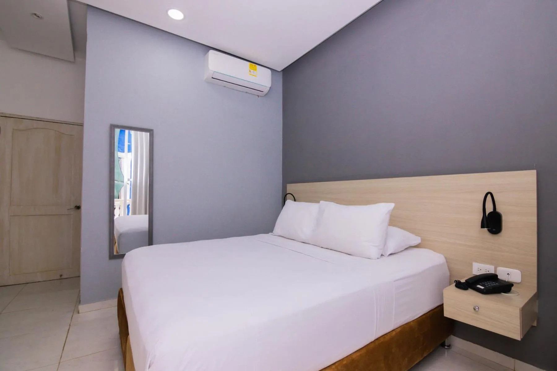 Bed in Hotel Gallery Cartagena