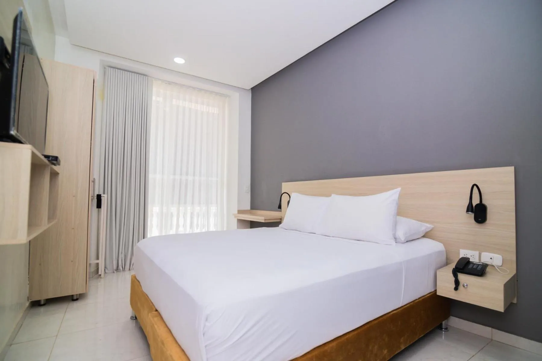 Bed in Hotel Gallery Cartagena