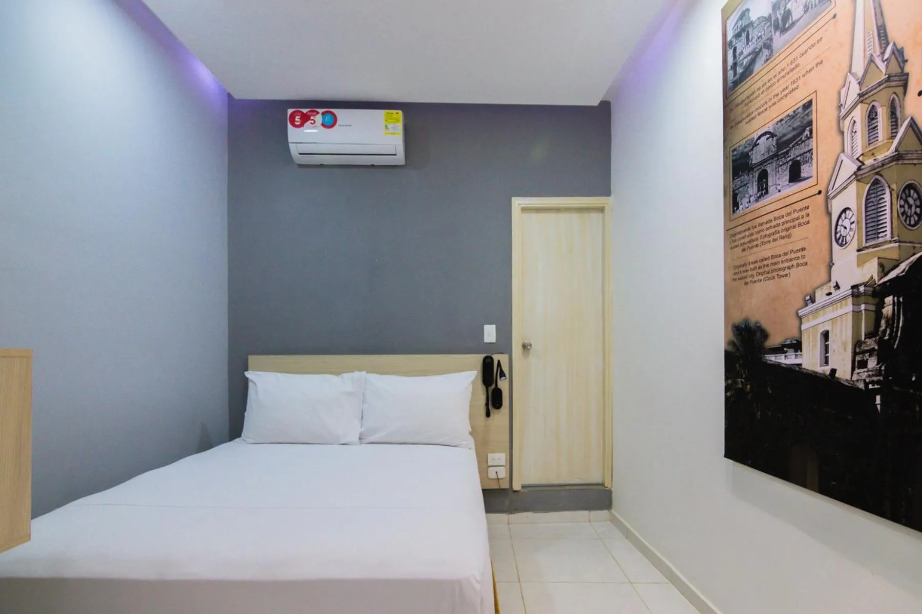 Bed in Hotel Gallery Cartagena