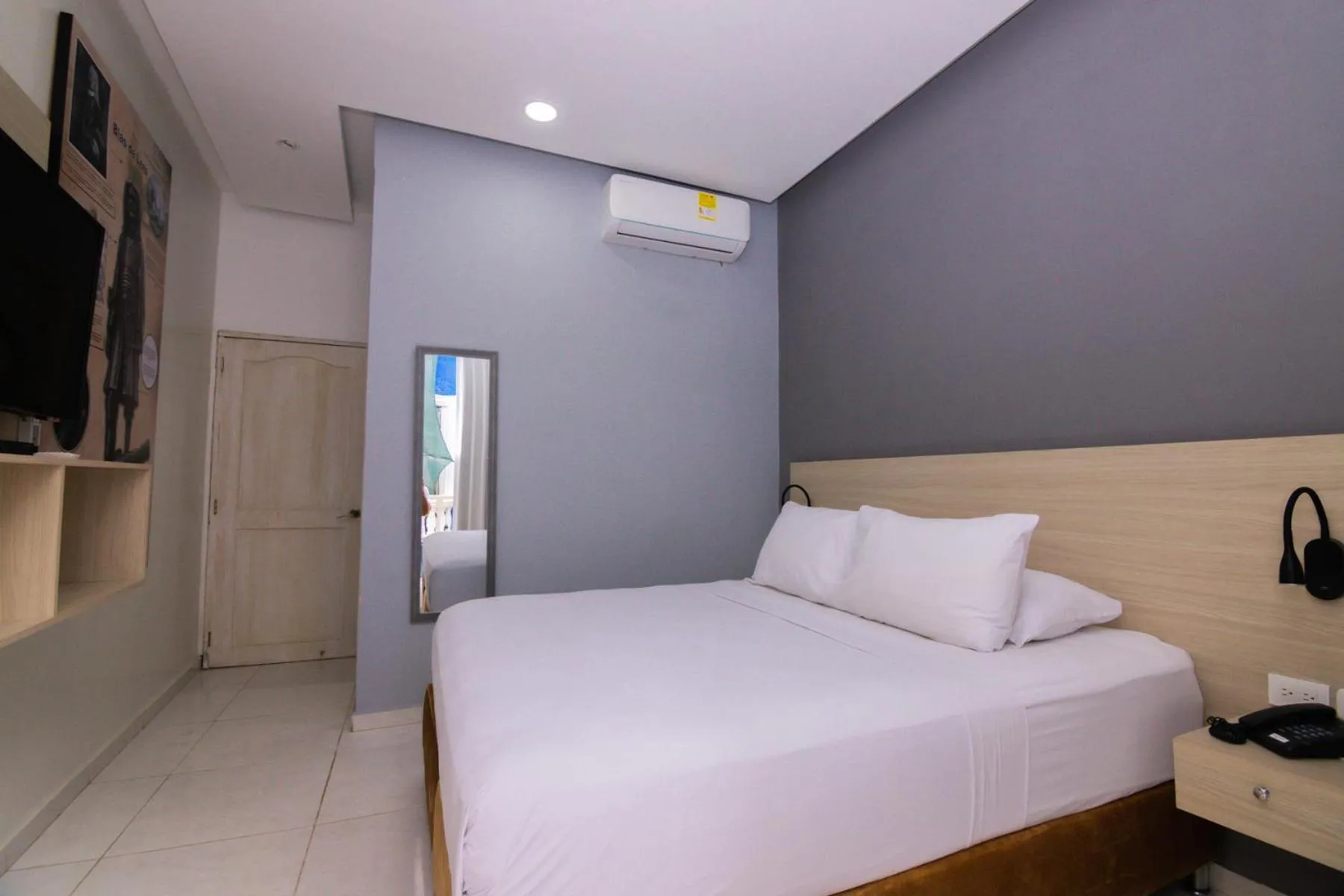 Bed in Hotel Gallery Cartagena