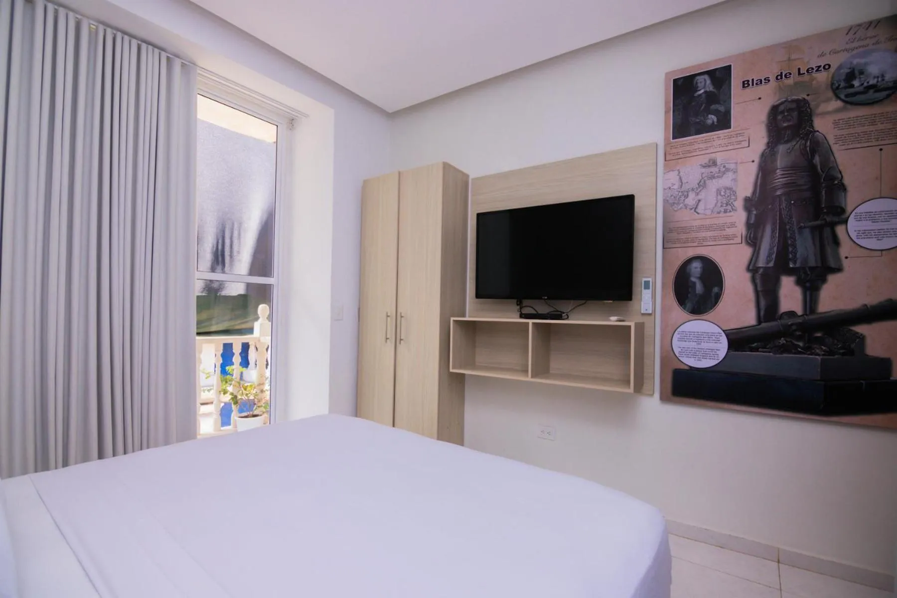 Bed in Hotel Gallery Cartagena