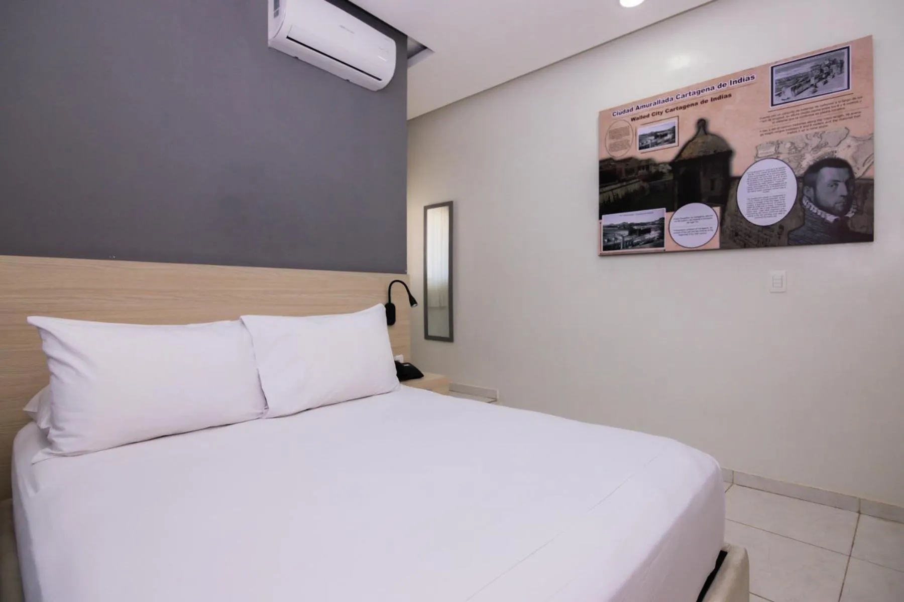 Bed in Hotel Gallery Cartagena