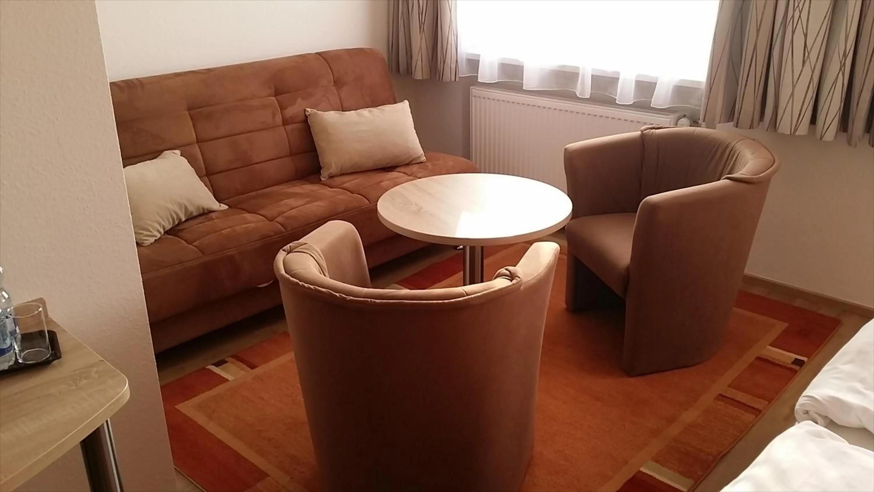 Seating area in Hotel Rheinkrone