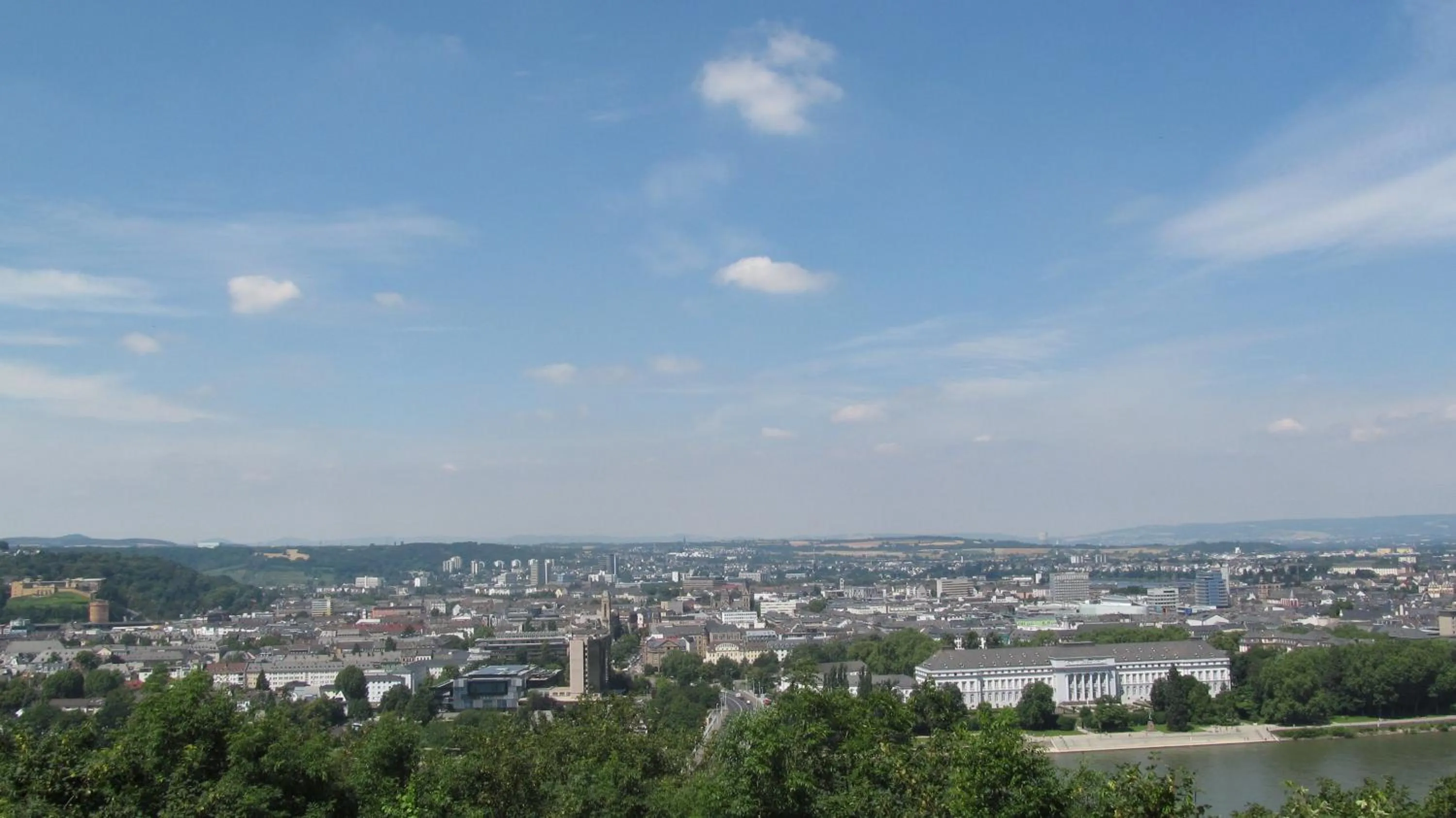 City view in Hotel Rheinkrone