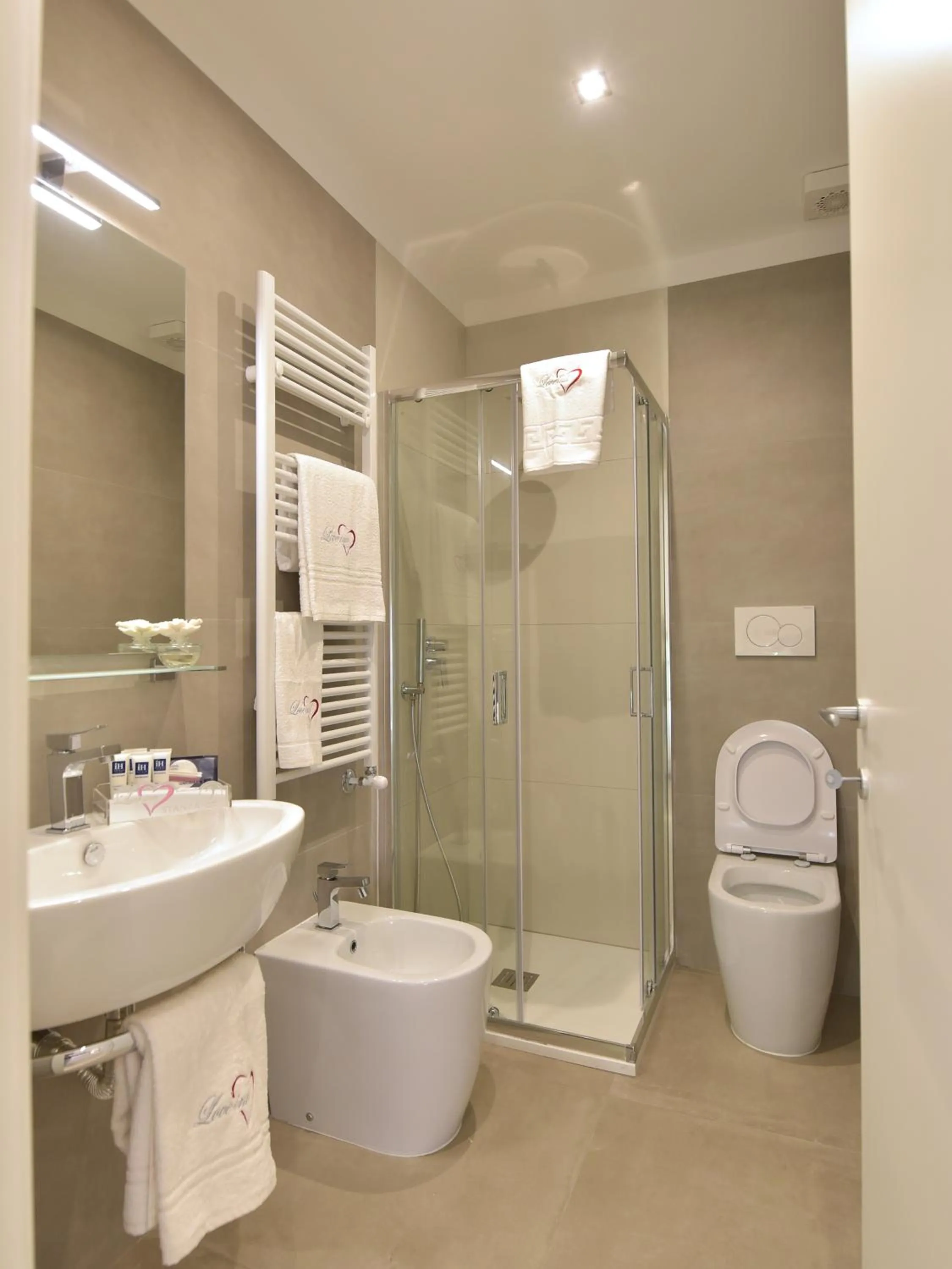 Bathroom in Love inn