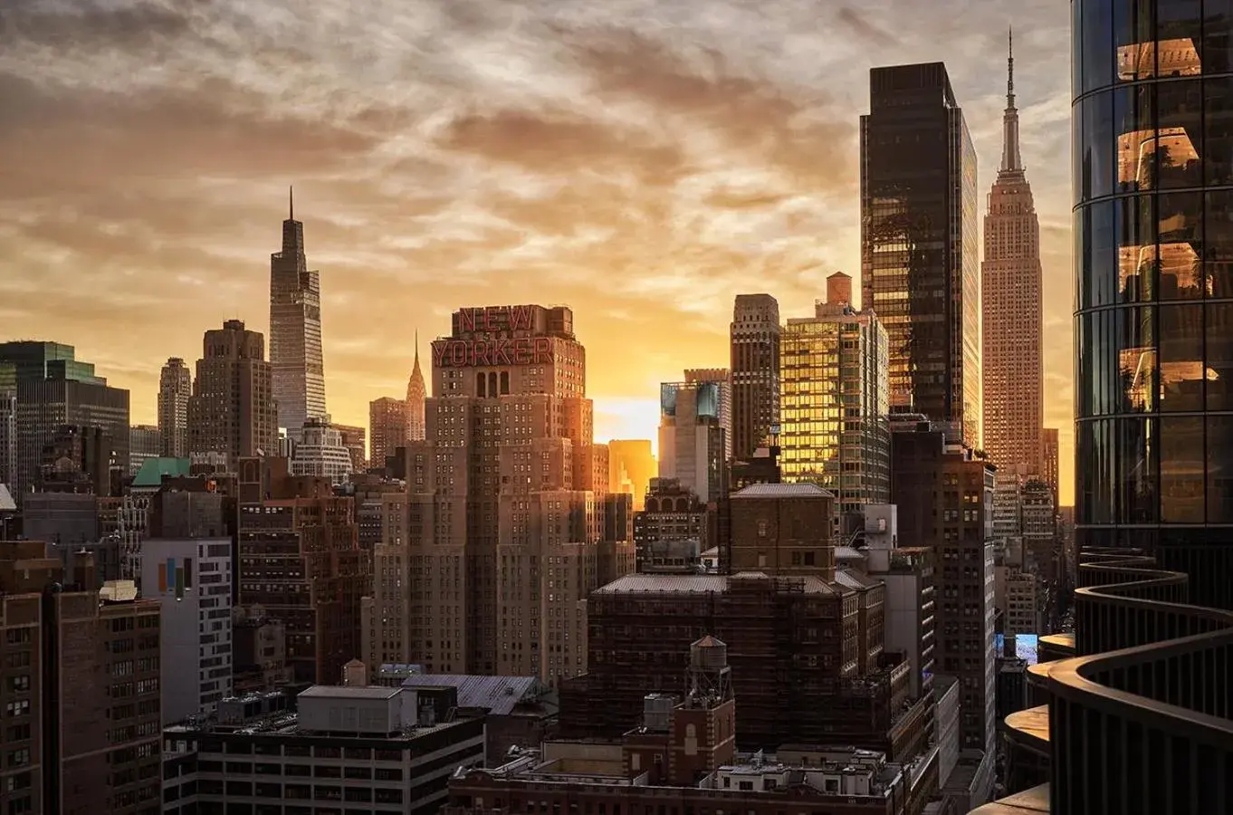 City view in Pendry Manhattan West City view in Pendry Manhattan West