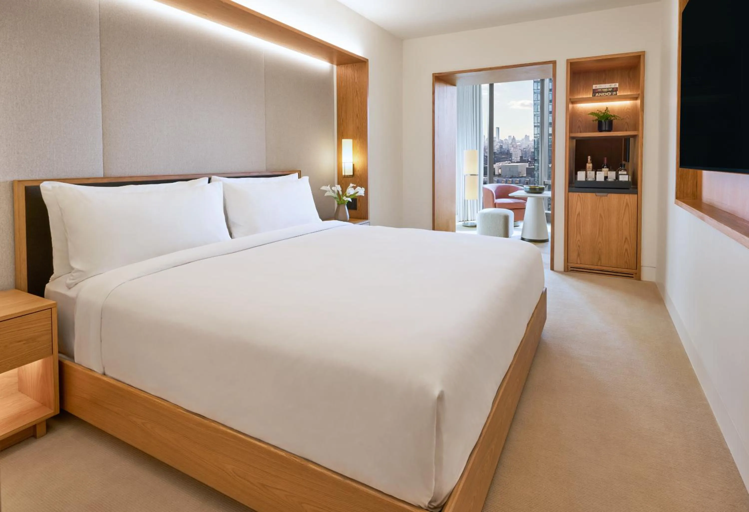 Bedroom, Bed in Pendry Manhattan West