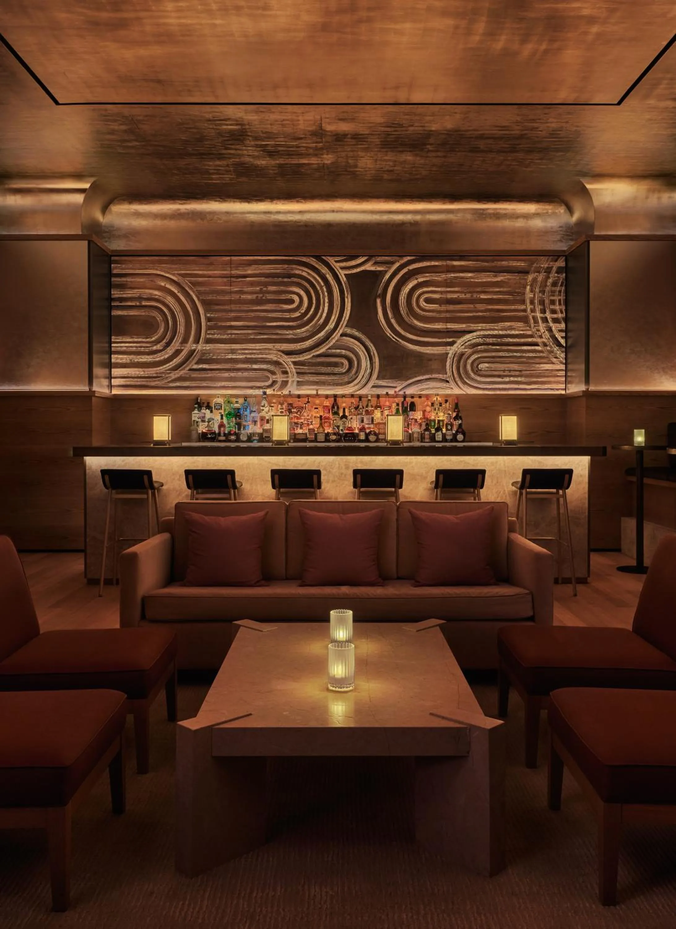 Lounge or bar in Pendry Manhattan West