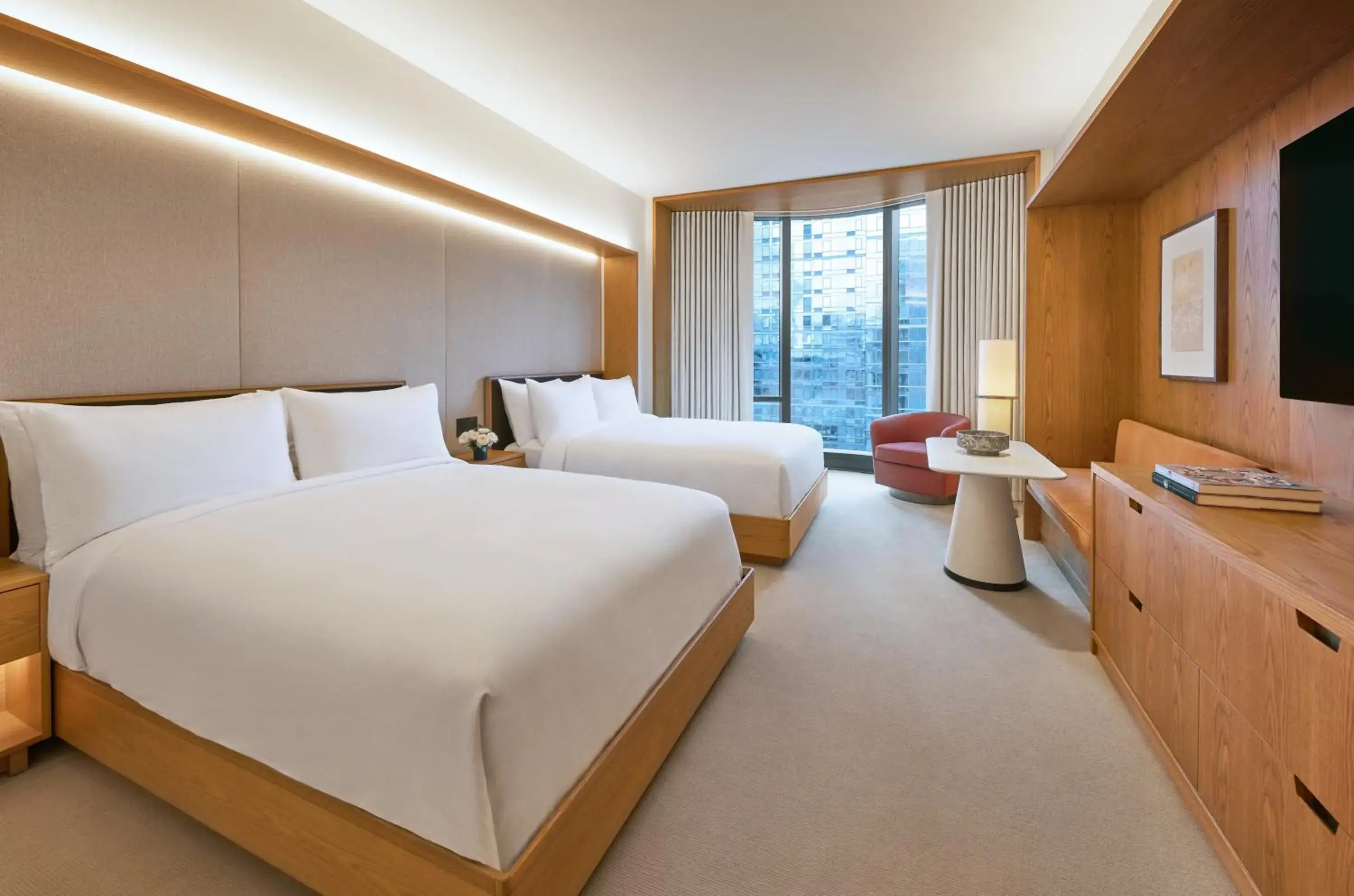 Bedroom, Bed in Pendry Manhattan West Bedroom, Bed in Pendry Manhattan West