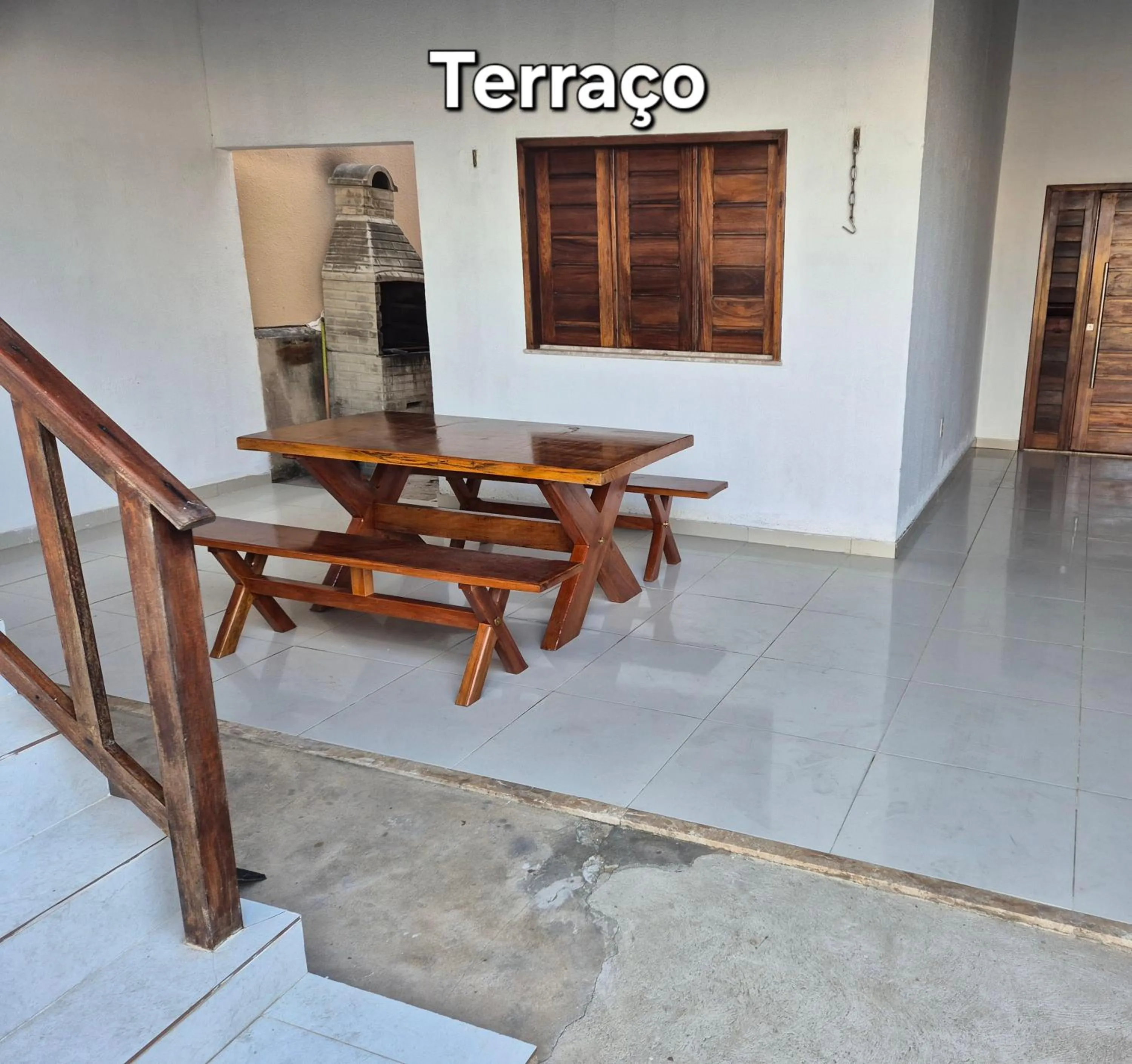 Balcony/Terrace in Casa na praia com vista para o mar